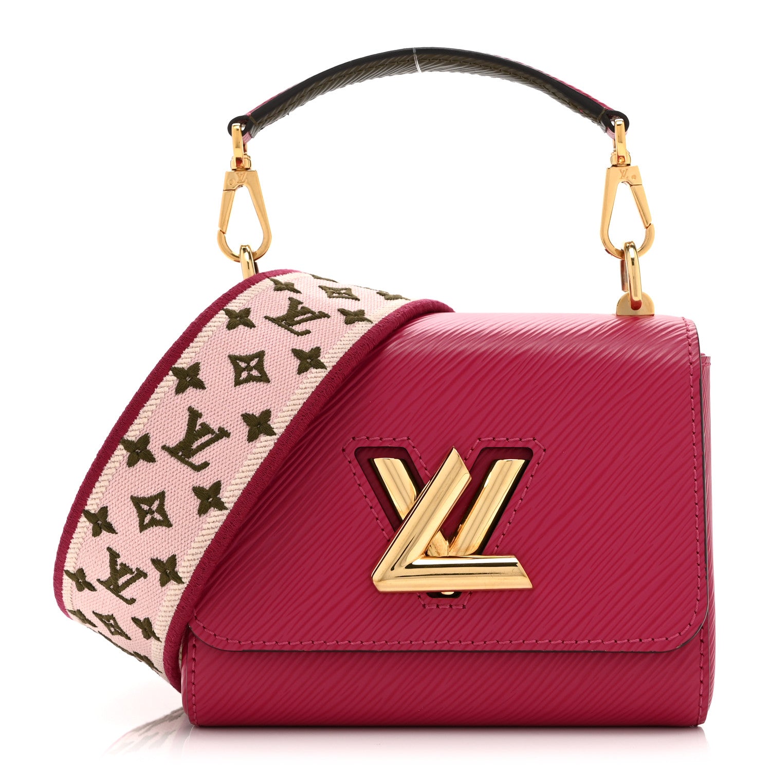 Louis Vuitton Epi Twist Shoulder Bag Mini Agathe Rose Pink 1893844