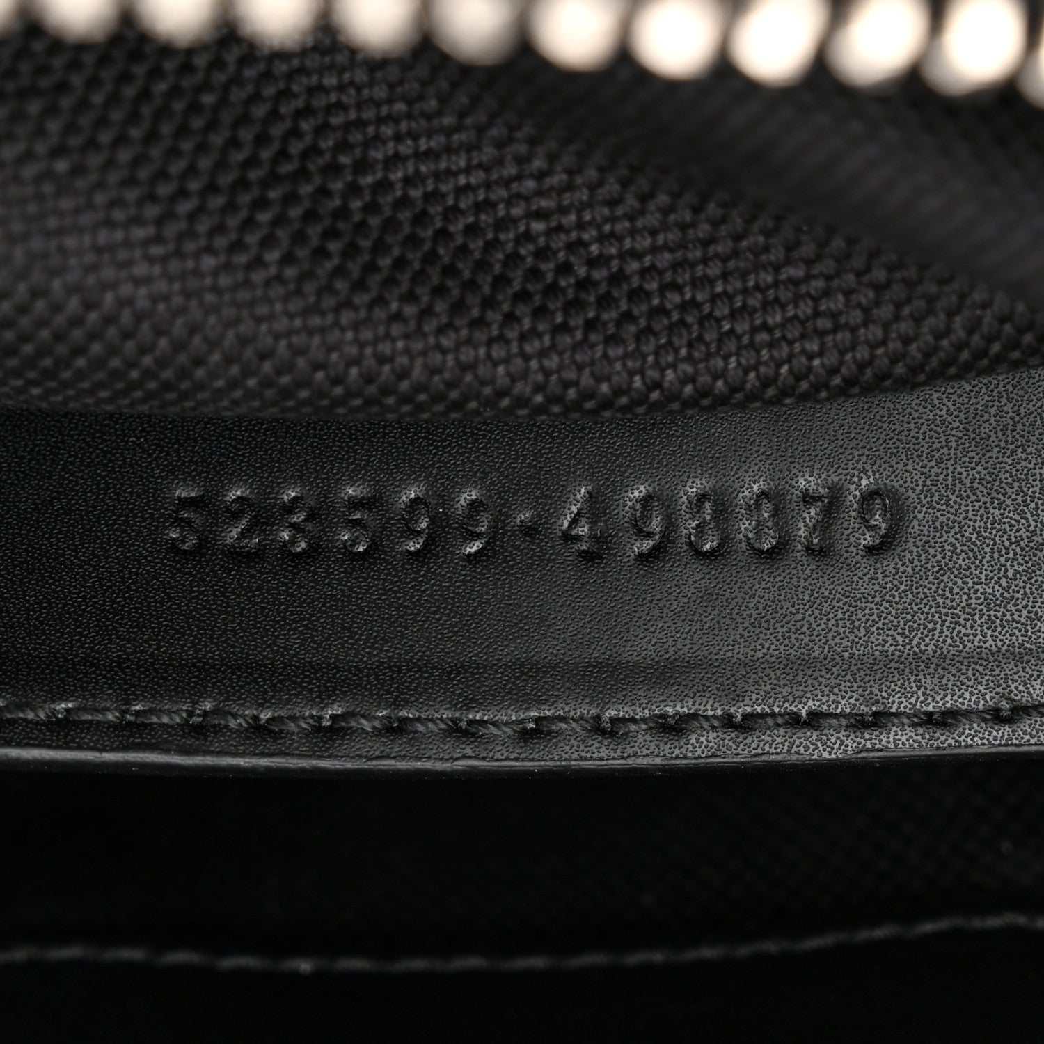 Gucci GG Supreme Monogram Web Small Flat Messenger Bag Black Grey 7 of 10