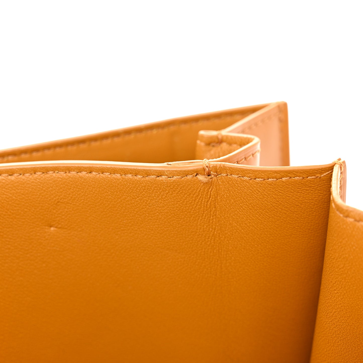 Smooth Calfskin Medium Classic Box Flap Bag Daffodil