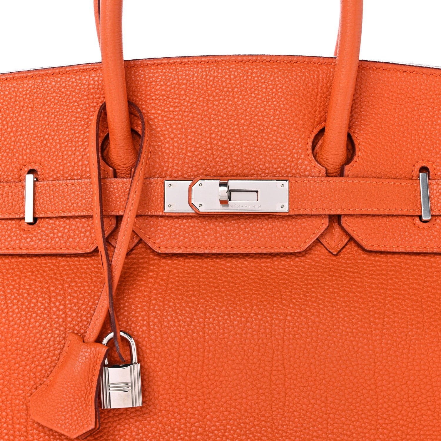 Hermes Togo Birkin 35 Orange 8 of 14