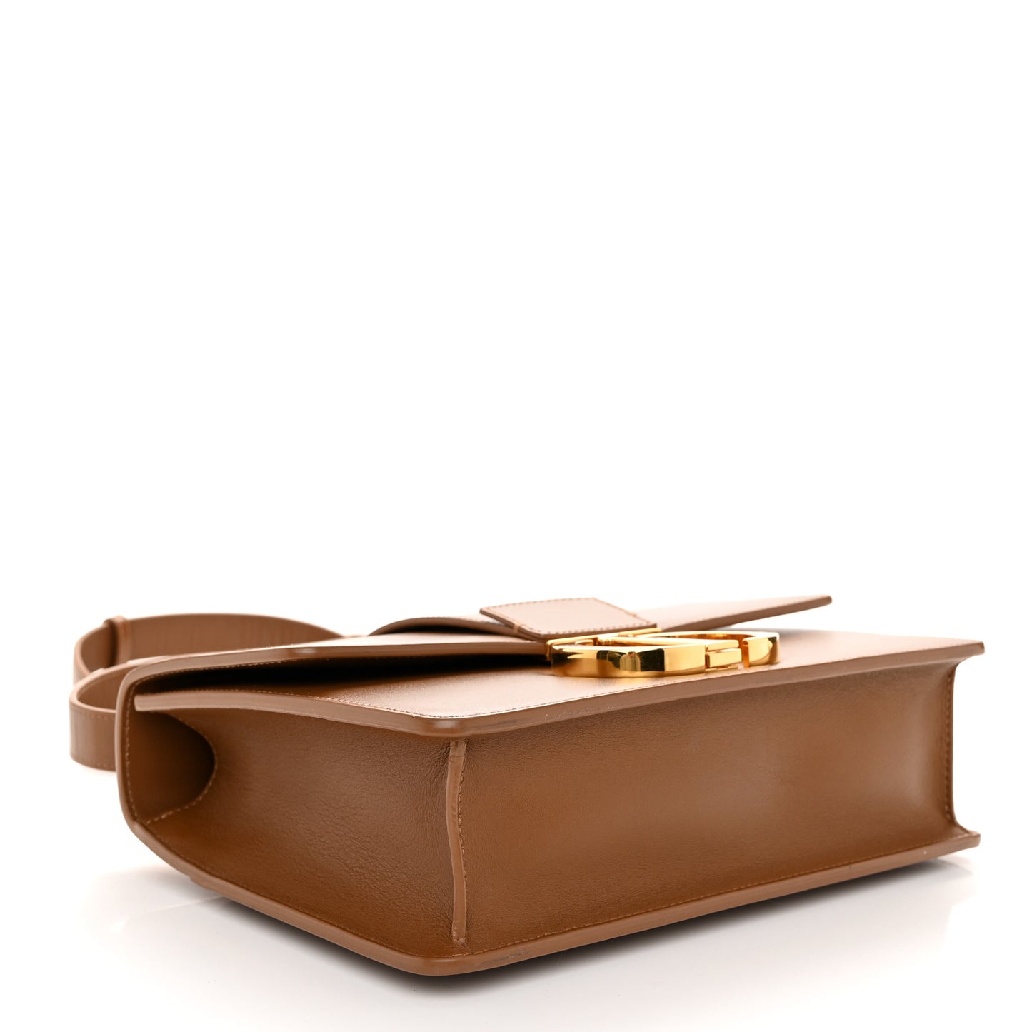 Smooth Calfskin 30 Montaigne Flap Bag Brown