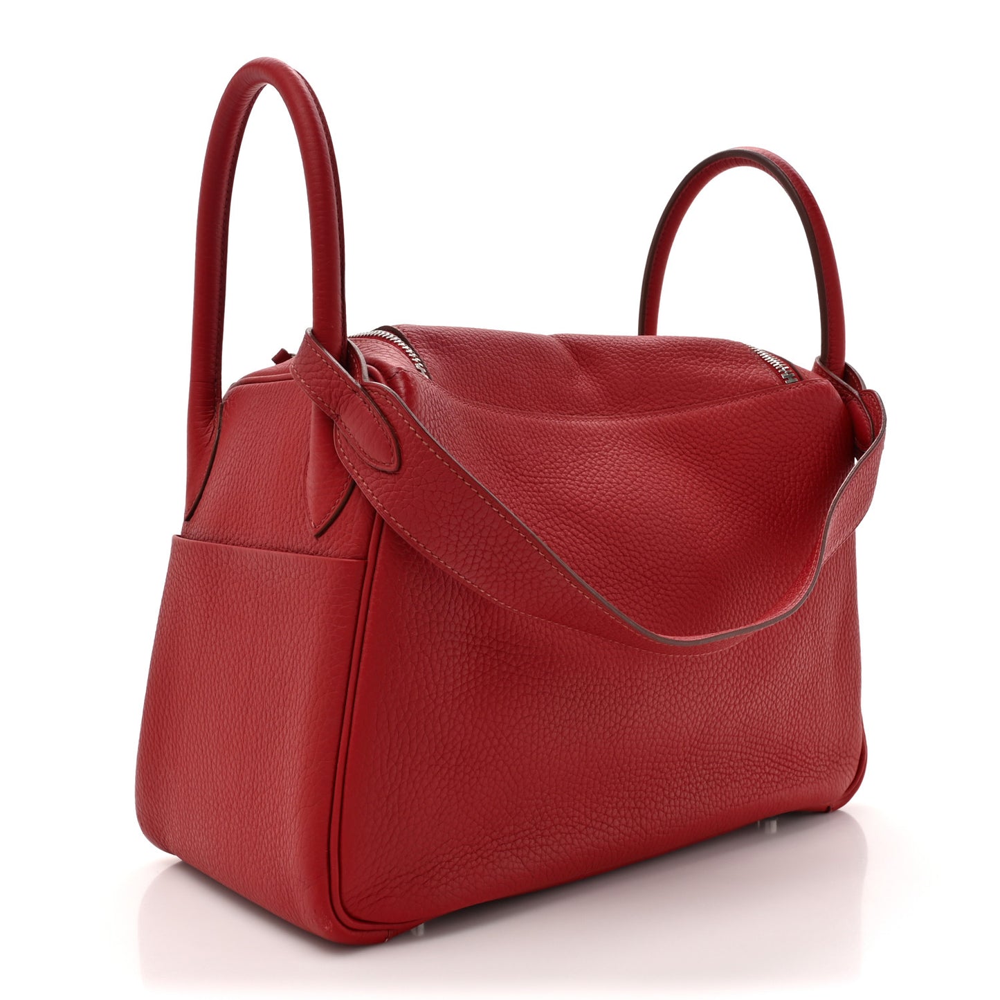 Taurillon Clemence Lindy 30 Rouge Garance