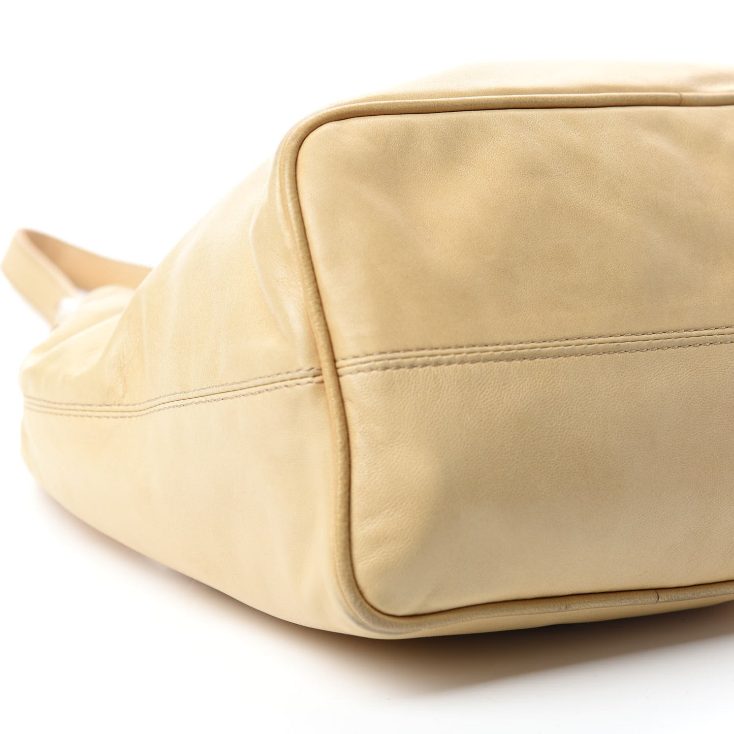 Nappa Small Hobo Beige