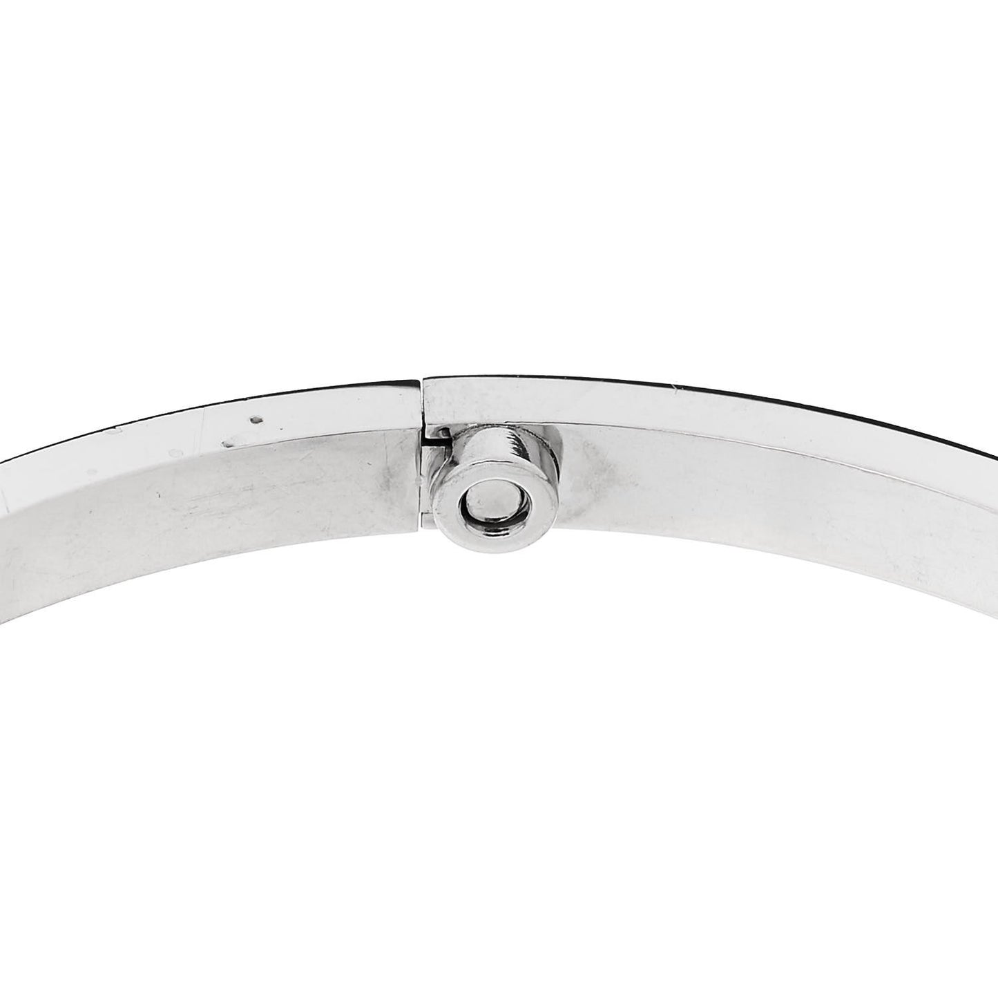 18K White Gold 6 Diamond Small LOVE Bracelet 18