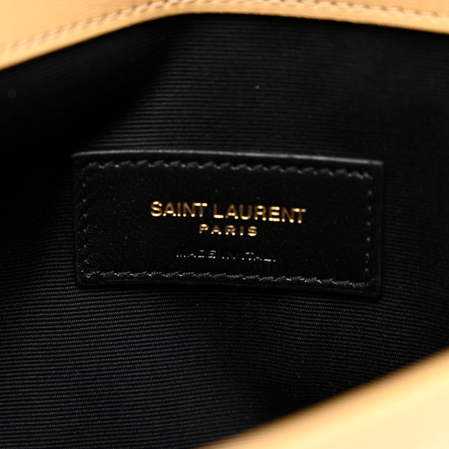 Saint Laurent Micro Raffia Uptown Pouch Natural Hay Blush 6 of 7