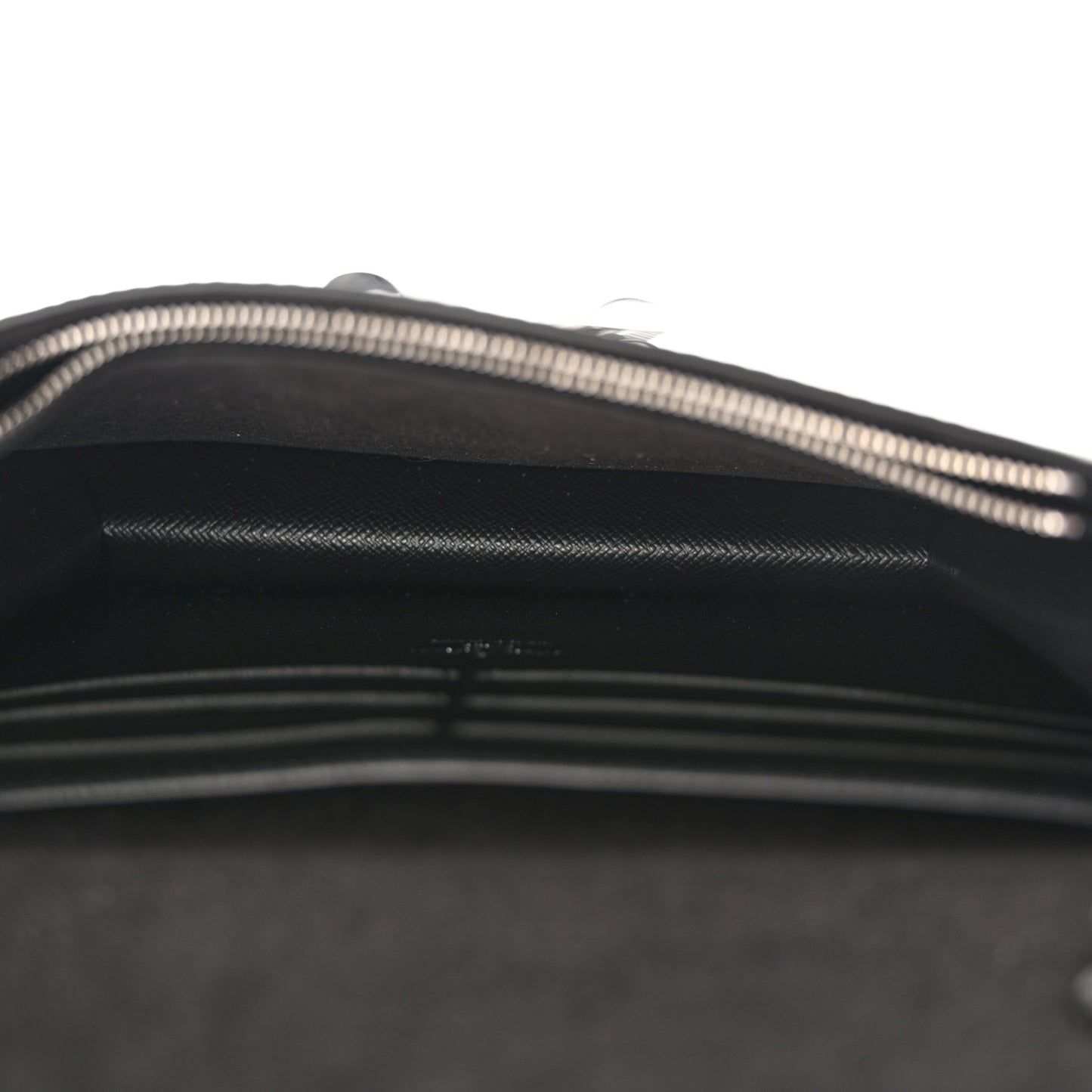 Epi Twist Belt Chain Wallet Black