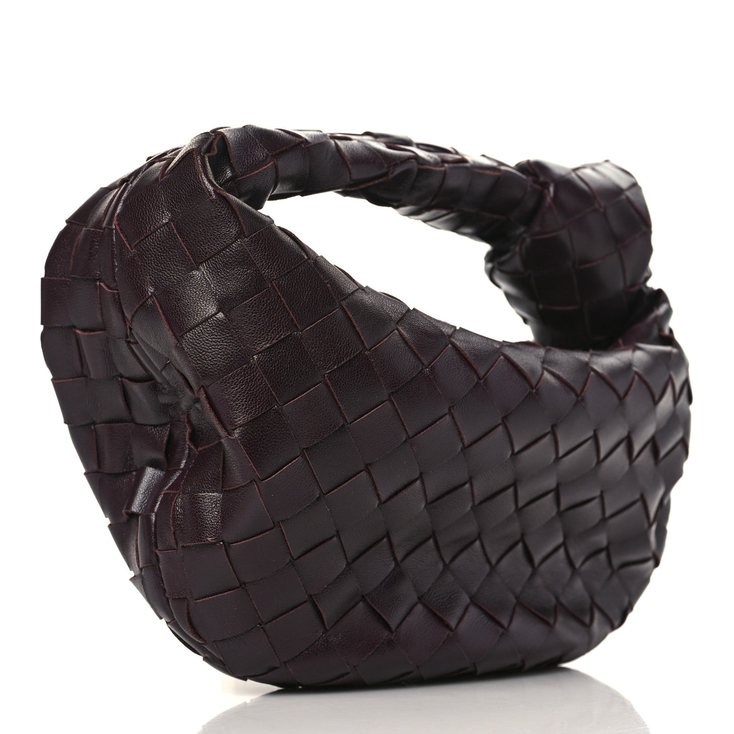 Nappa Intrecciato Mini Jodie Ebano