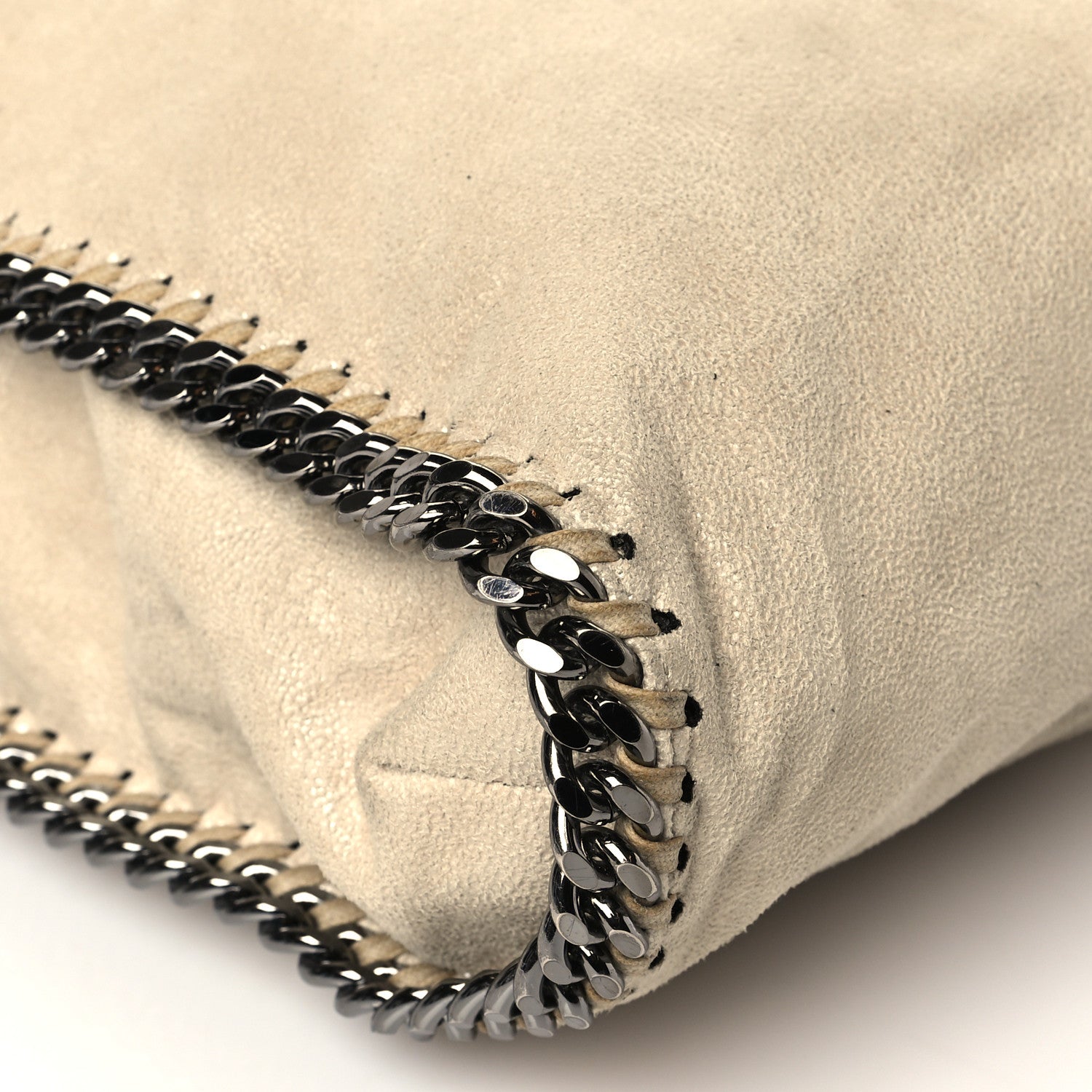 Stella McCartney Shaggy Deer Small Falabella Tote Beige 7 of 8