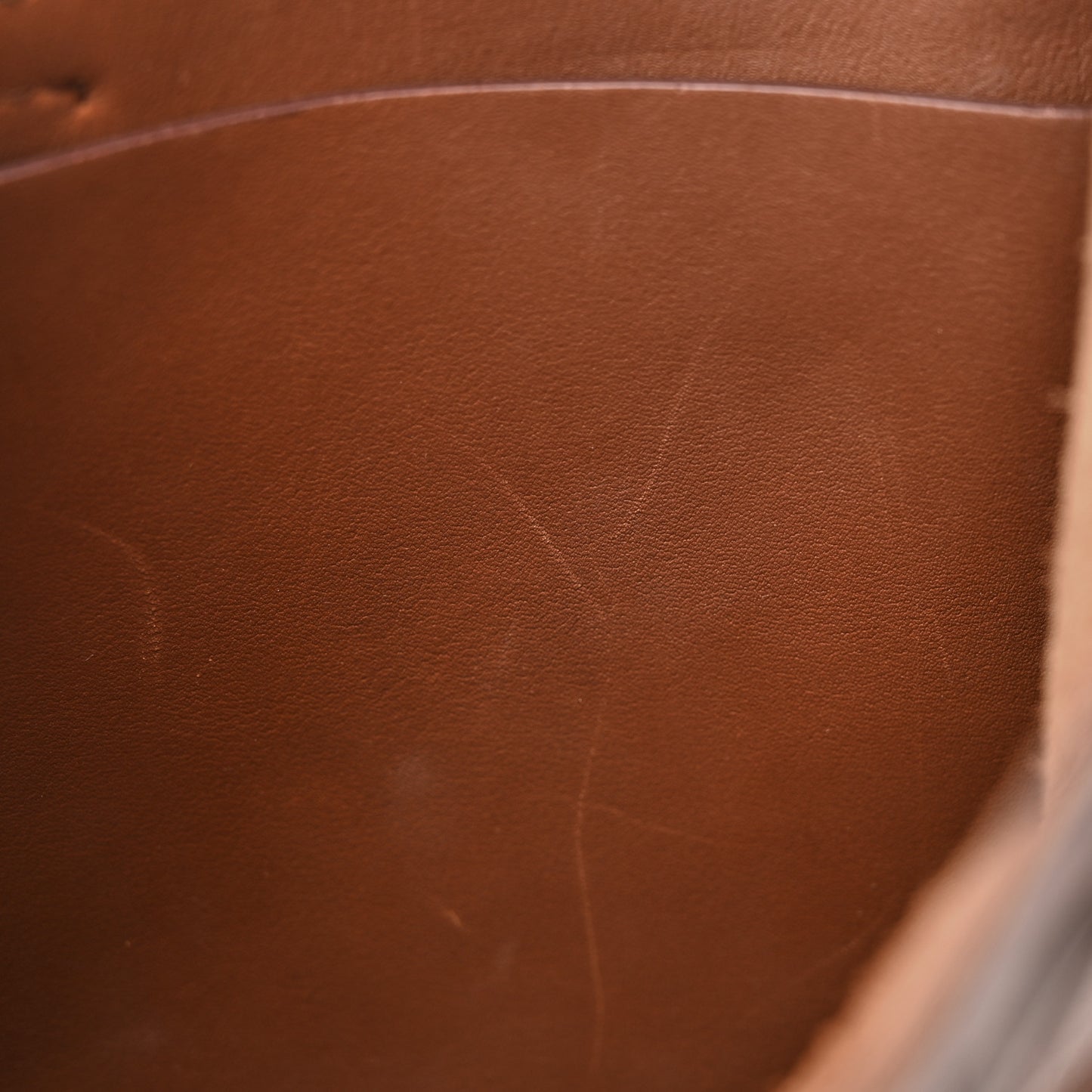 Smooth Calfskin Long Strap Big Bucket Bag Tan