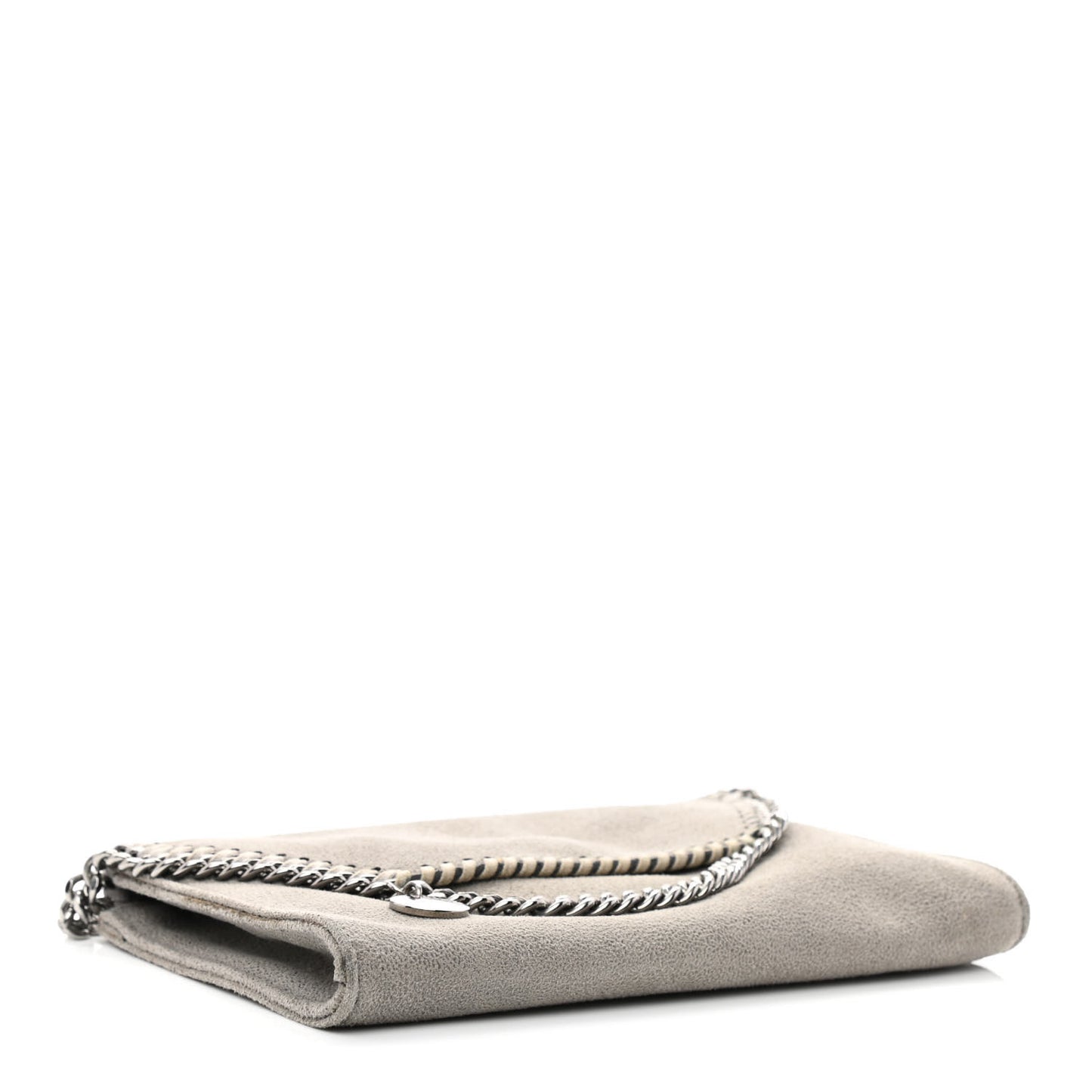 Shaggy Deer Falabella Mini Crossbody Bag Light Grey