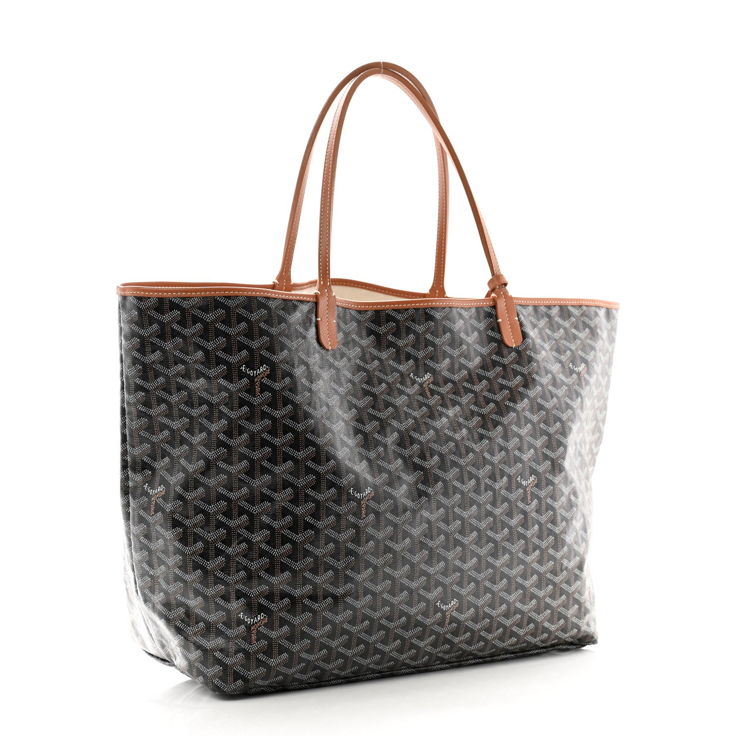 Goyard Goyardine Saint Louis GM Black Gold 4 of 12
