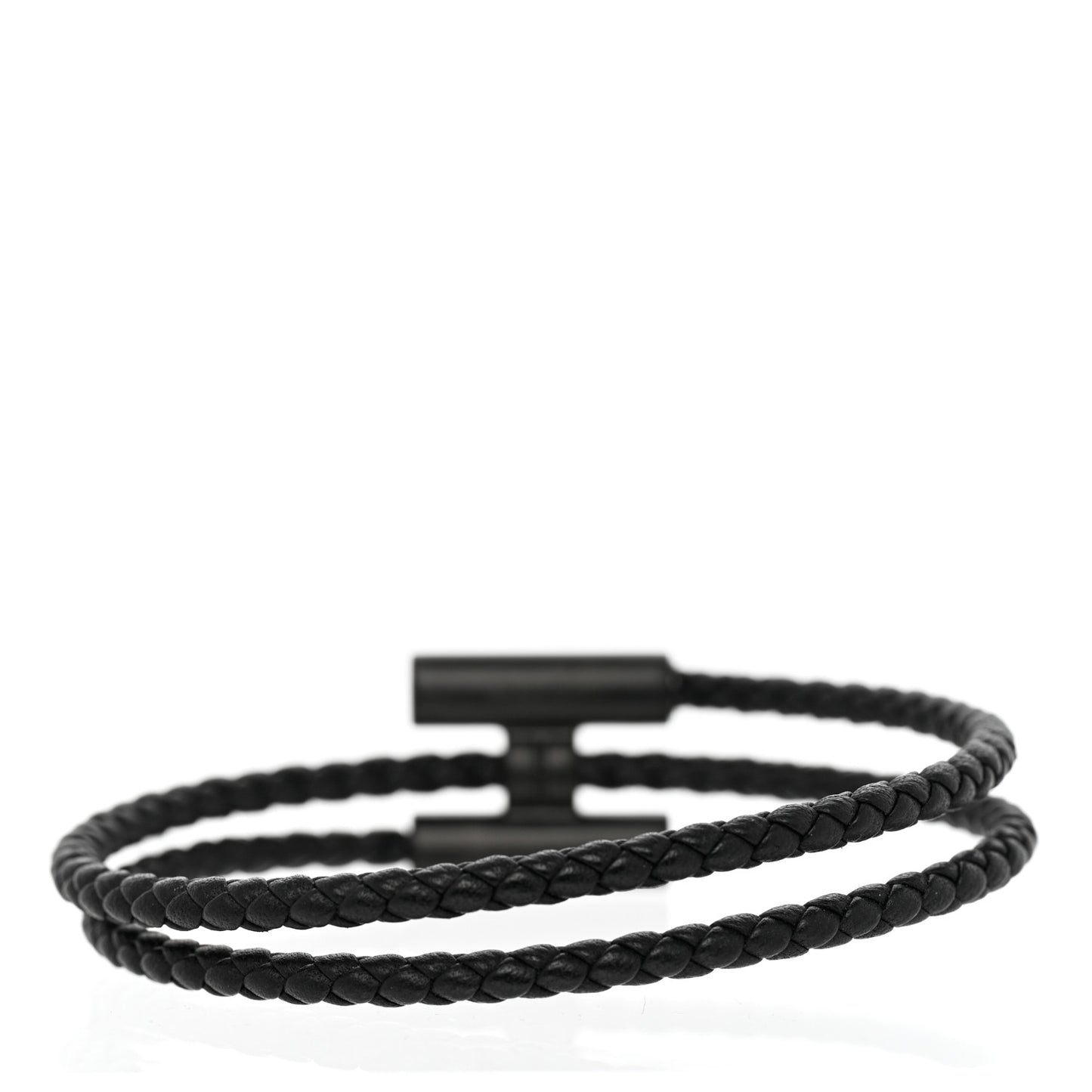 Swift Double Wrap Cord Tournis Tresse Bracelet T5 Black