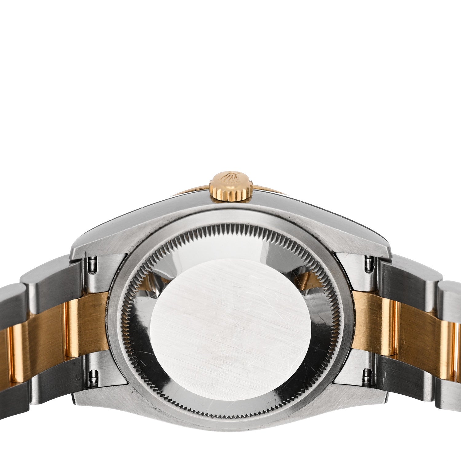 Rolex Stainless Steel 18K Yellow Gold Diamond 36mm Oyster Perpetual Datejust Watch Silver Roman 126233 4 of 4