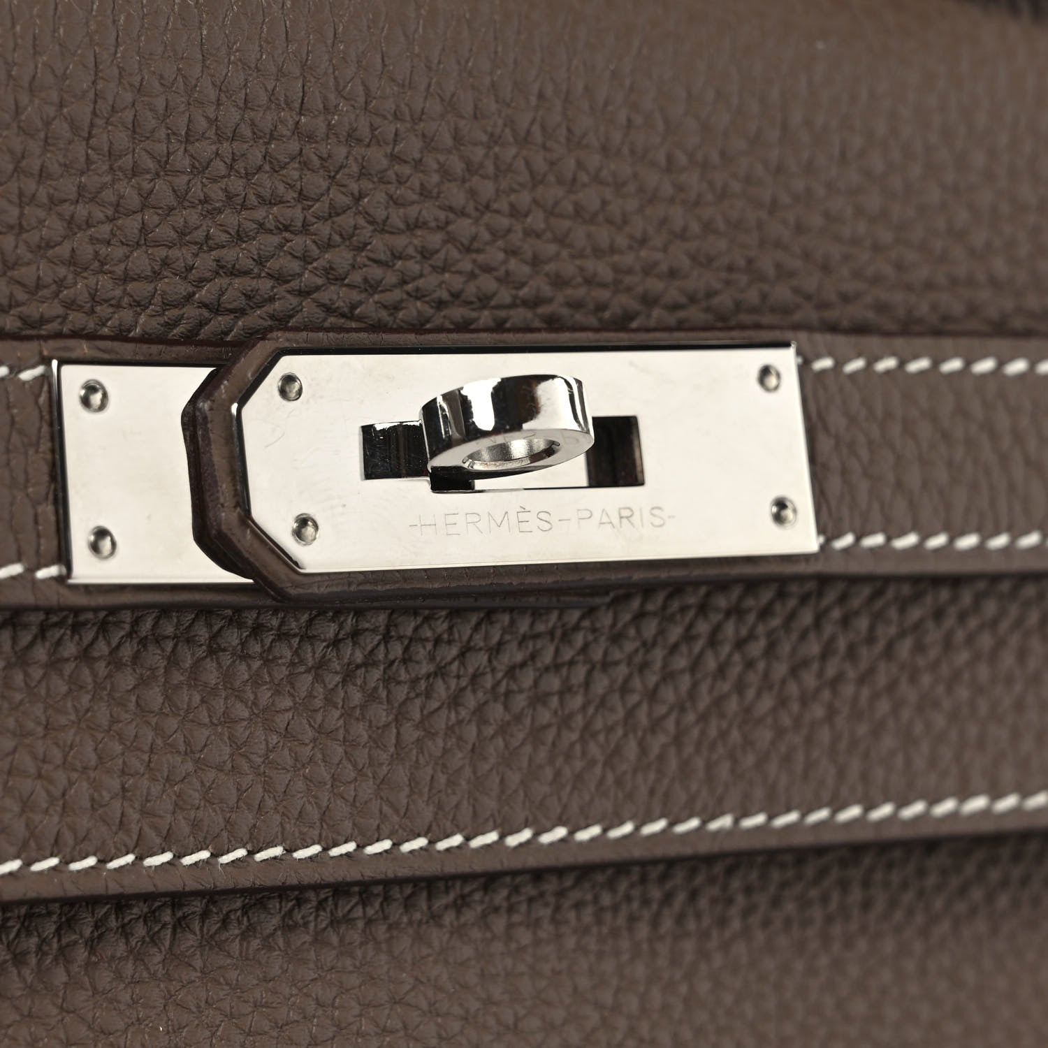 Hermes Togo Kelly Retourne 28 Etoupe 11 of 11
