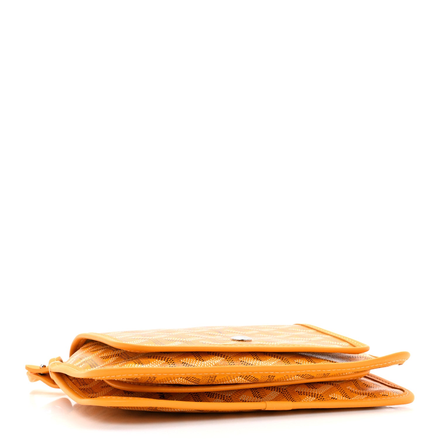 Goyard Goyardine Plumet Wallet Clutch Yellow 4 of 9