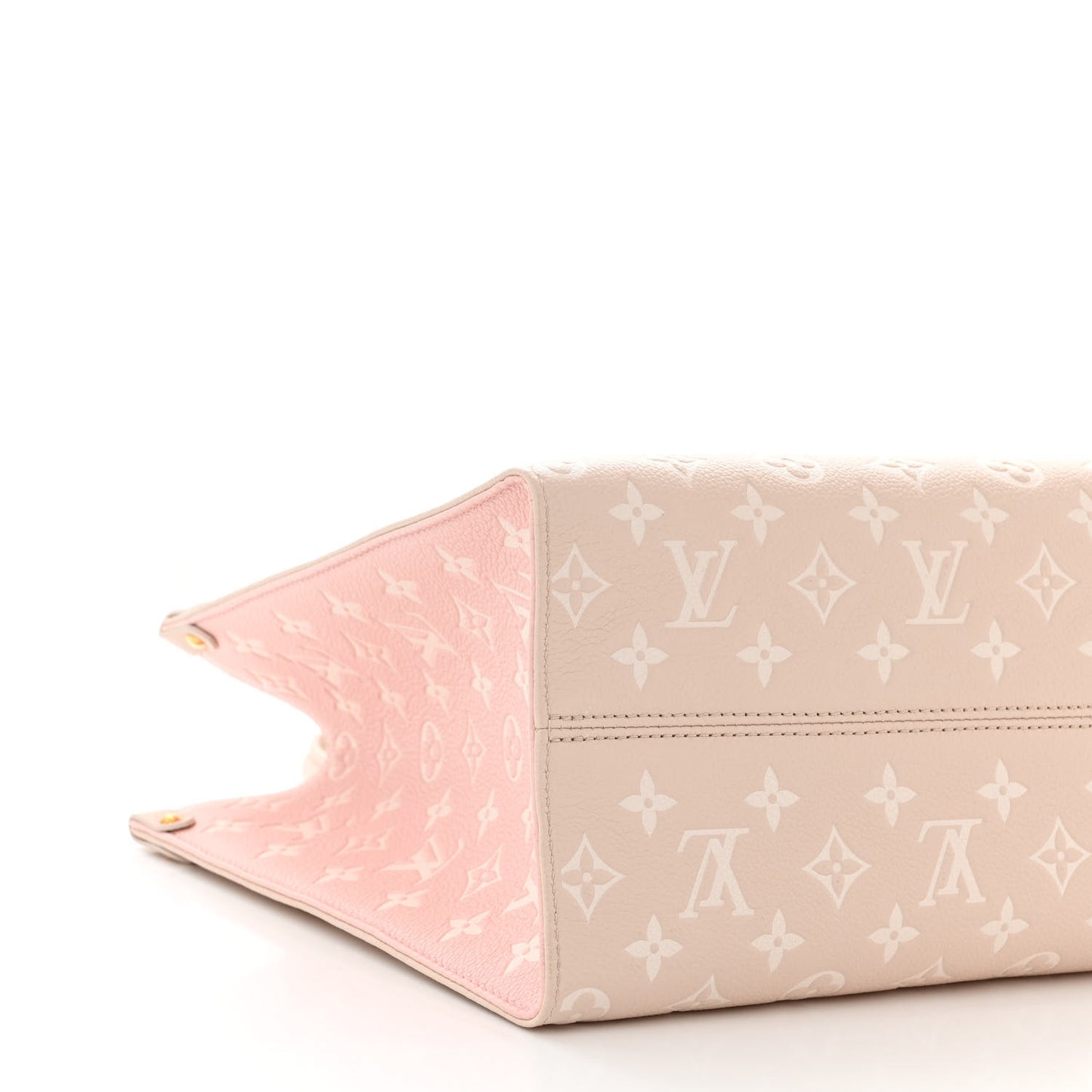 Empreinte Monogram Spring In The City Onthego MM Beige Pink Yellow