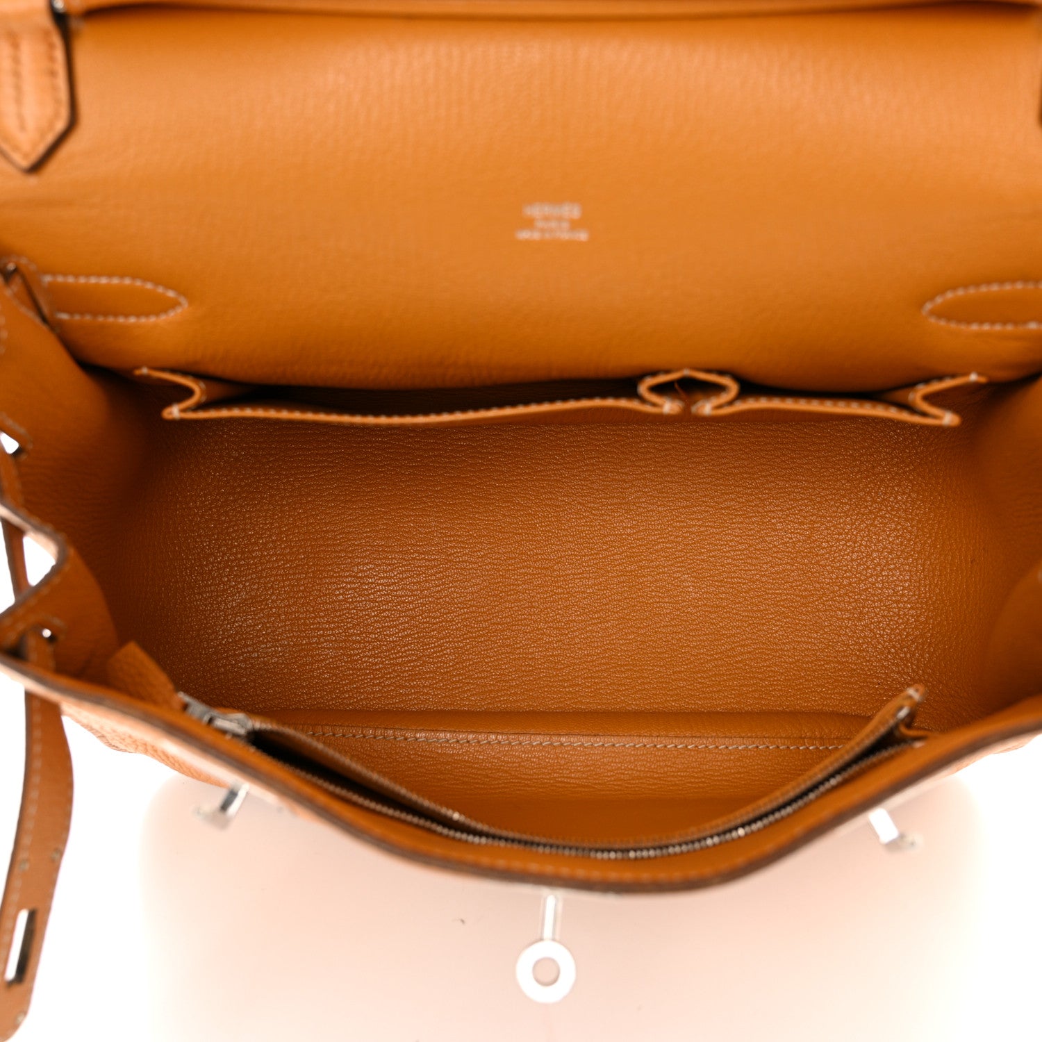 Hermes Taurillon Clemence Jypsiere 28 Moutarde 5 of 24