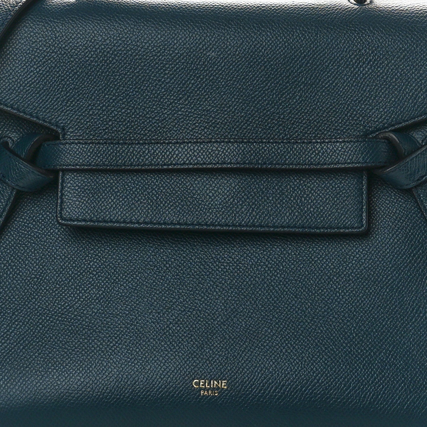 Baby Grained Calfskin Micro Belt Bag Deepsea