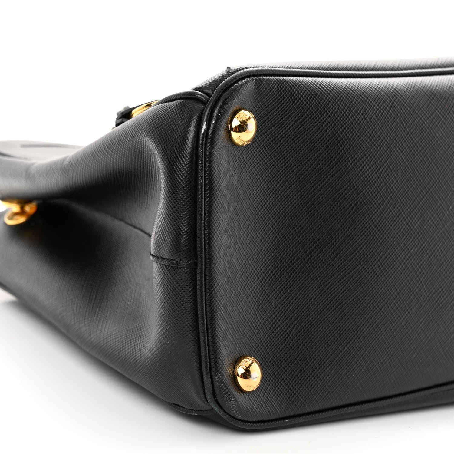Prada Saffiano Small Galleria Double Zip Tote Black 8 of 10