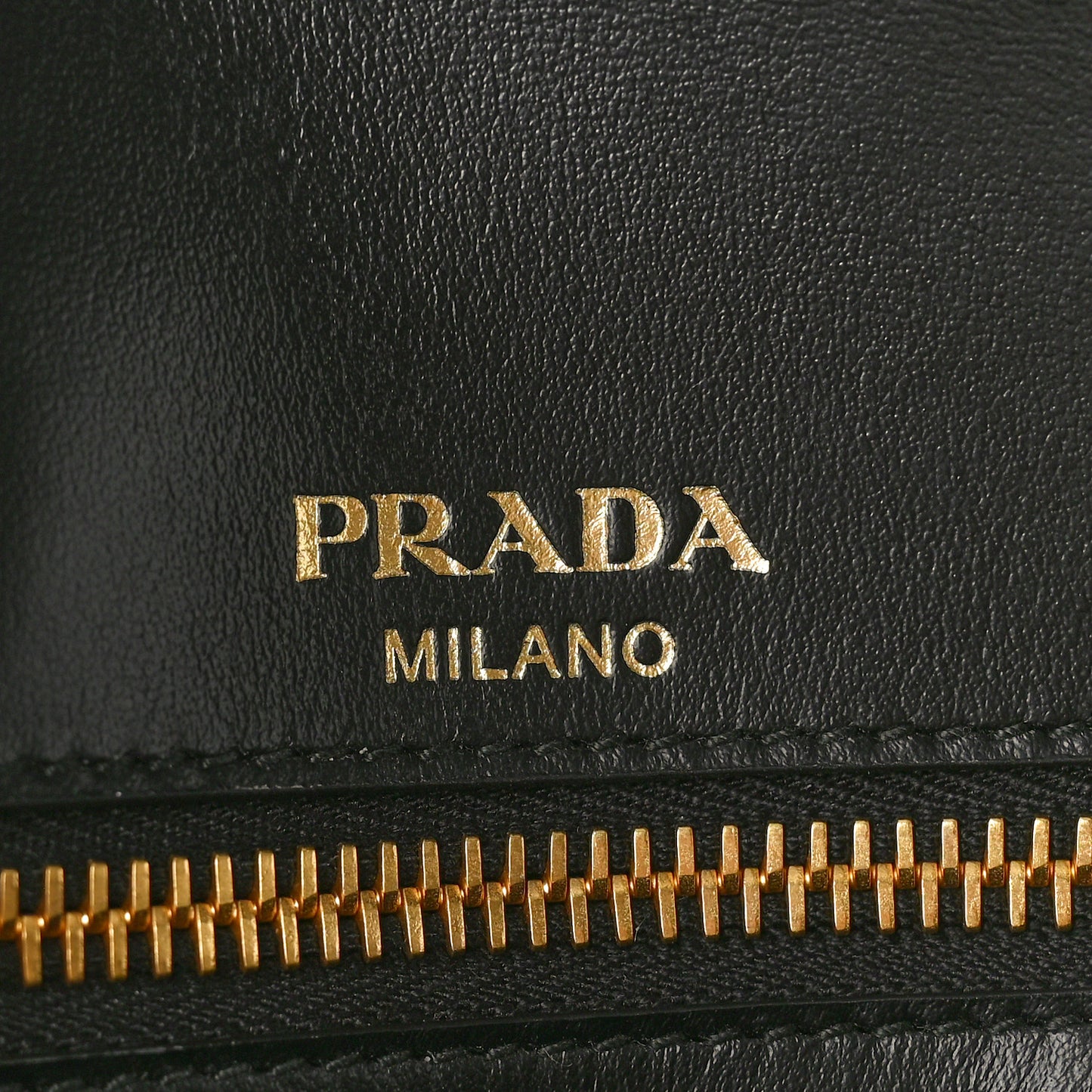 Saffiano Flap Shoulder Bag Black