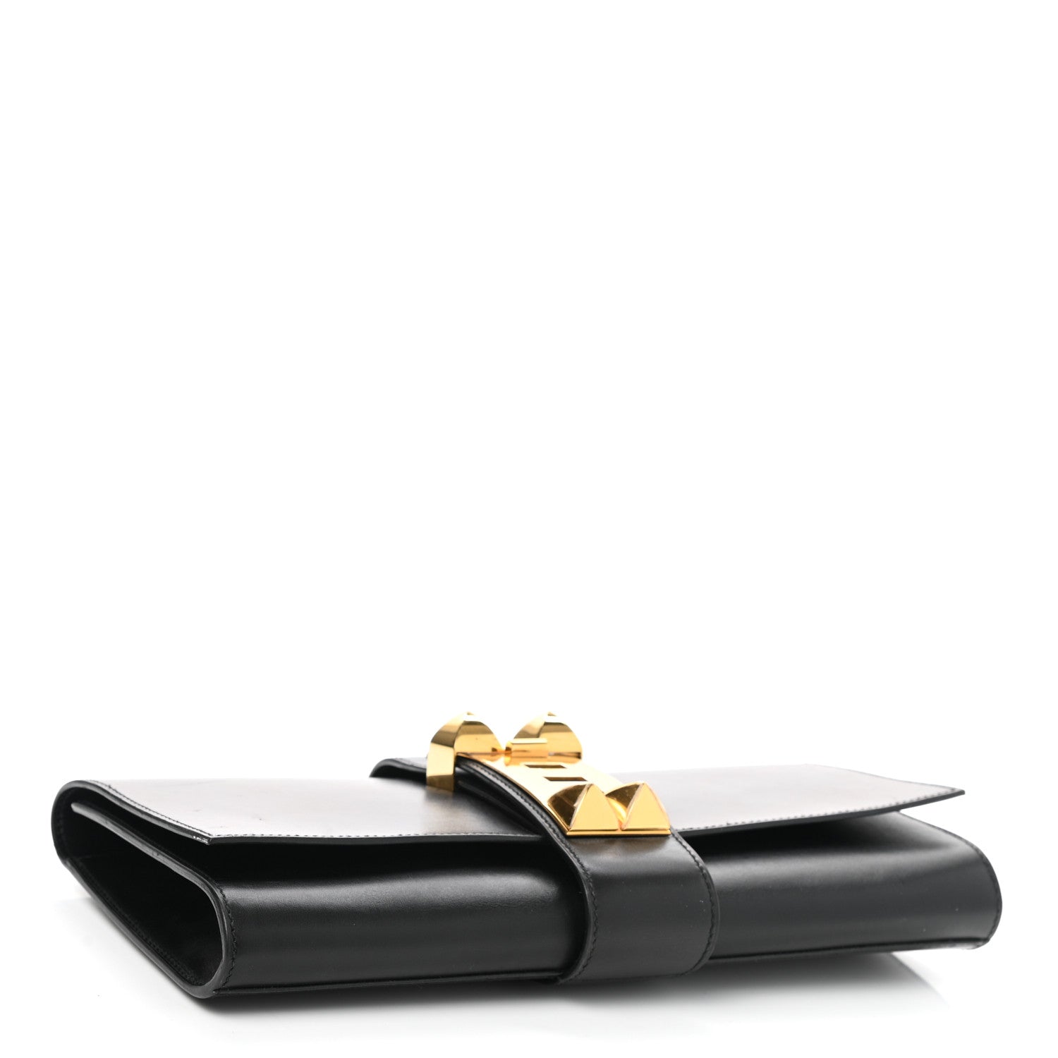 Hermes Box Medor 29 Clutch Black 3 of 8