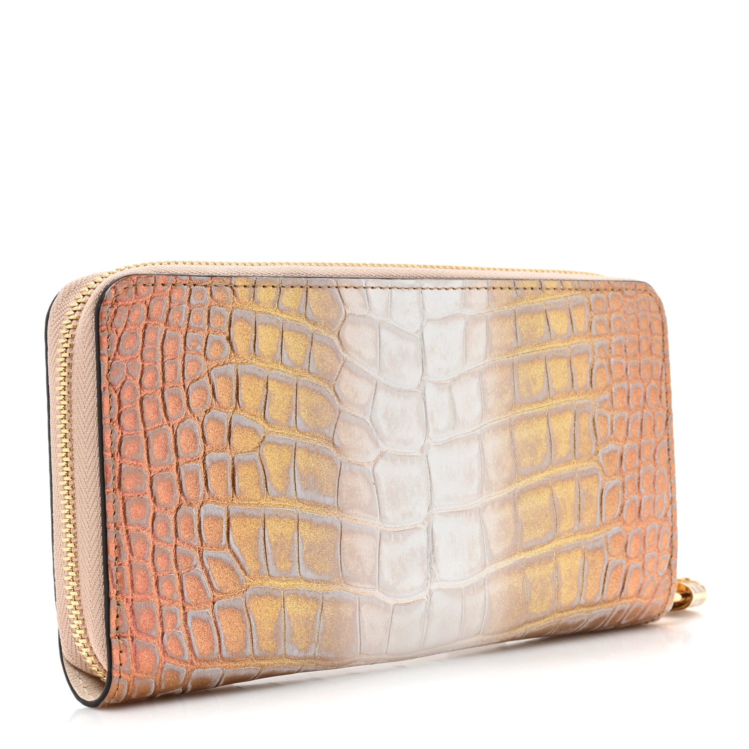 Louis Vuitton Alligator Zippy Wallet Golden Hour 3 of 13