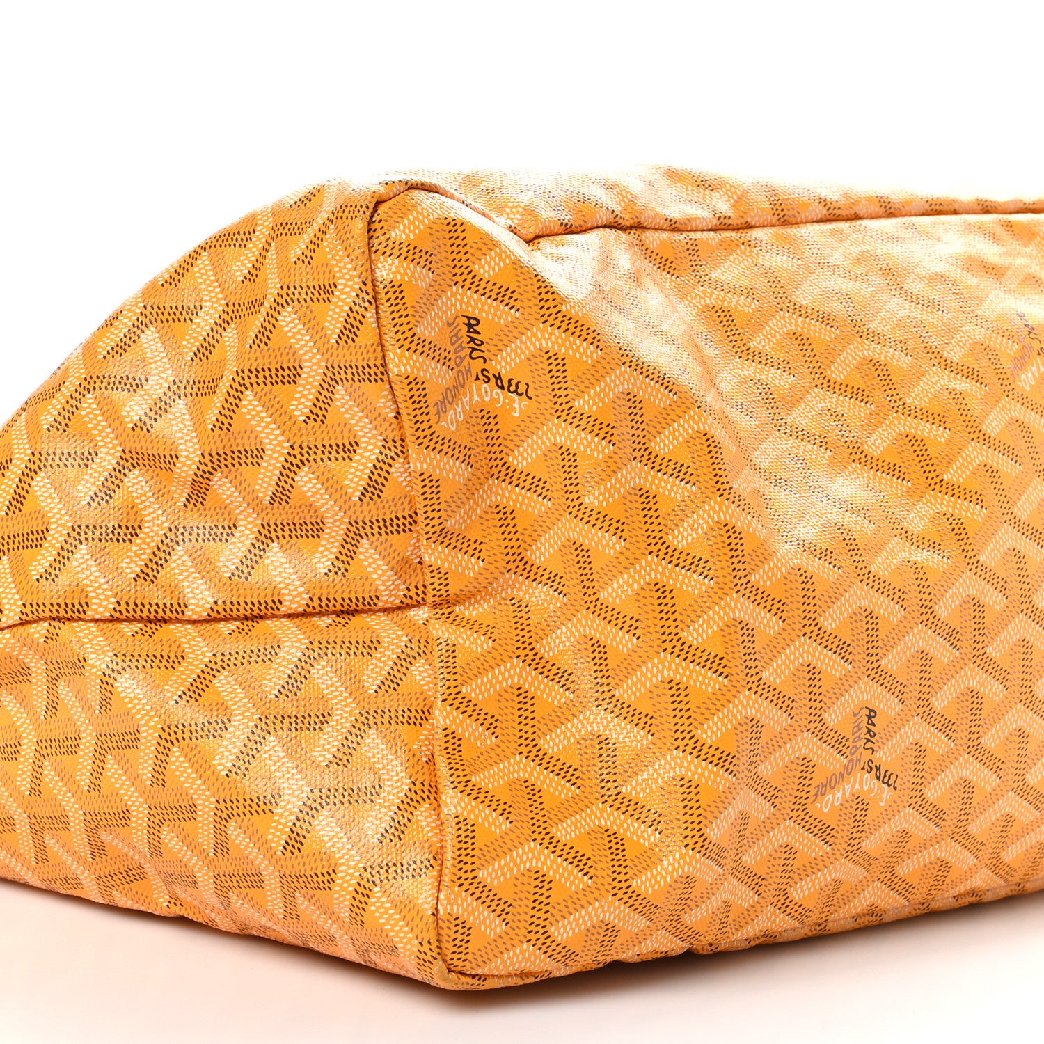 Goyard Goyardine Saint Louis GM Yellow 10 of 14