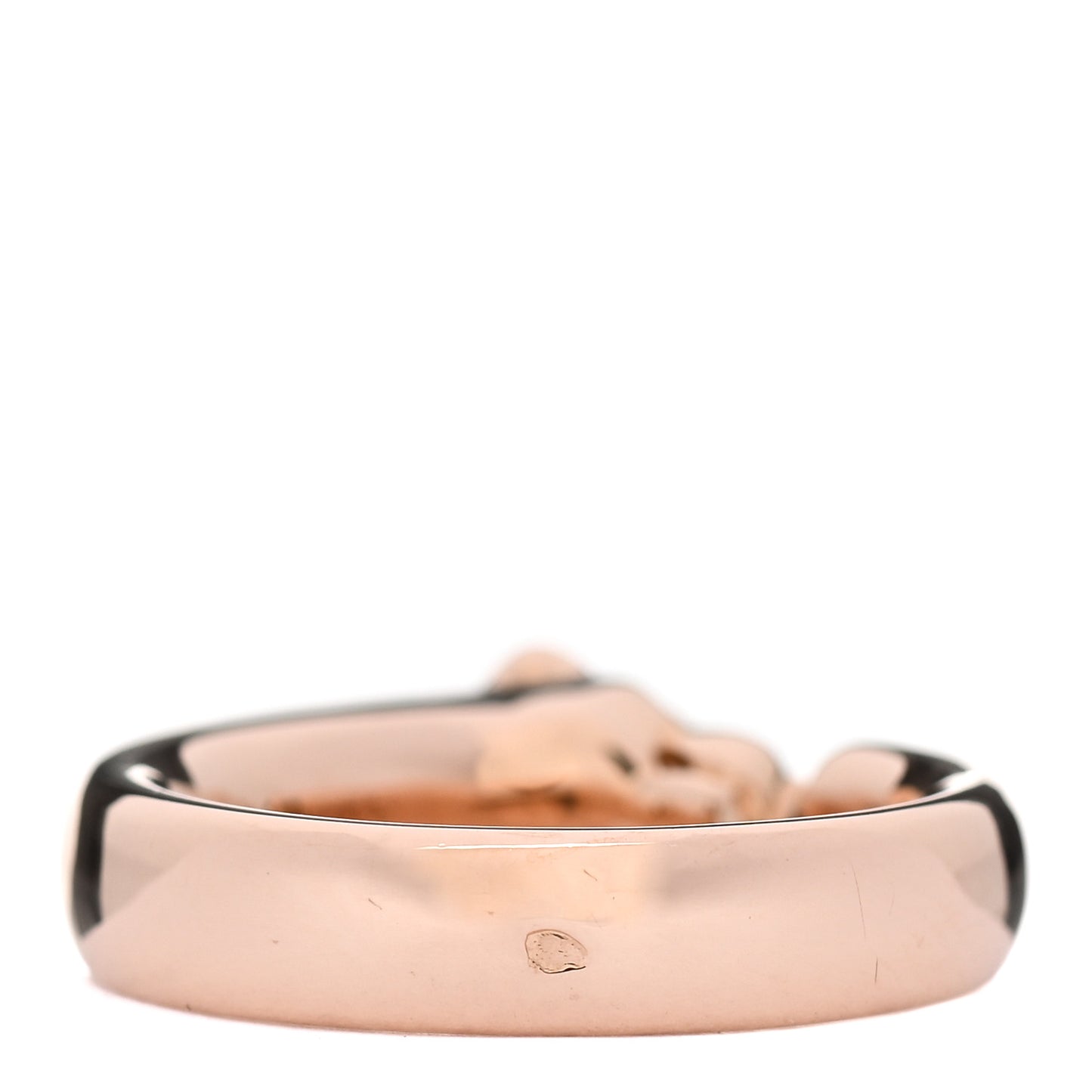 18K Pink Gold Tsavorite Onyx Panthere De Cartier Ring 51 5.75