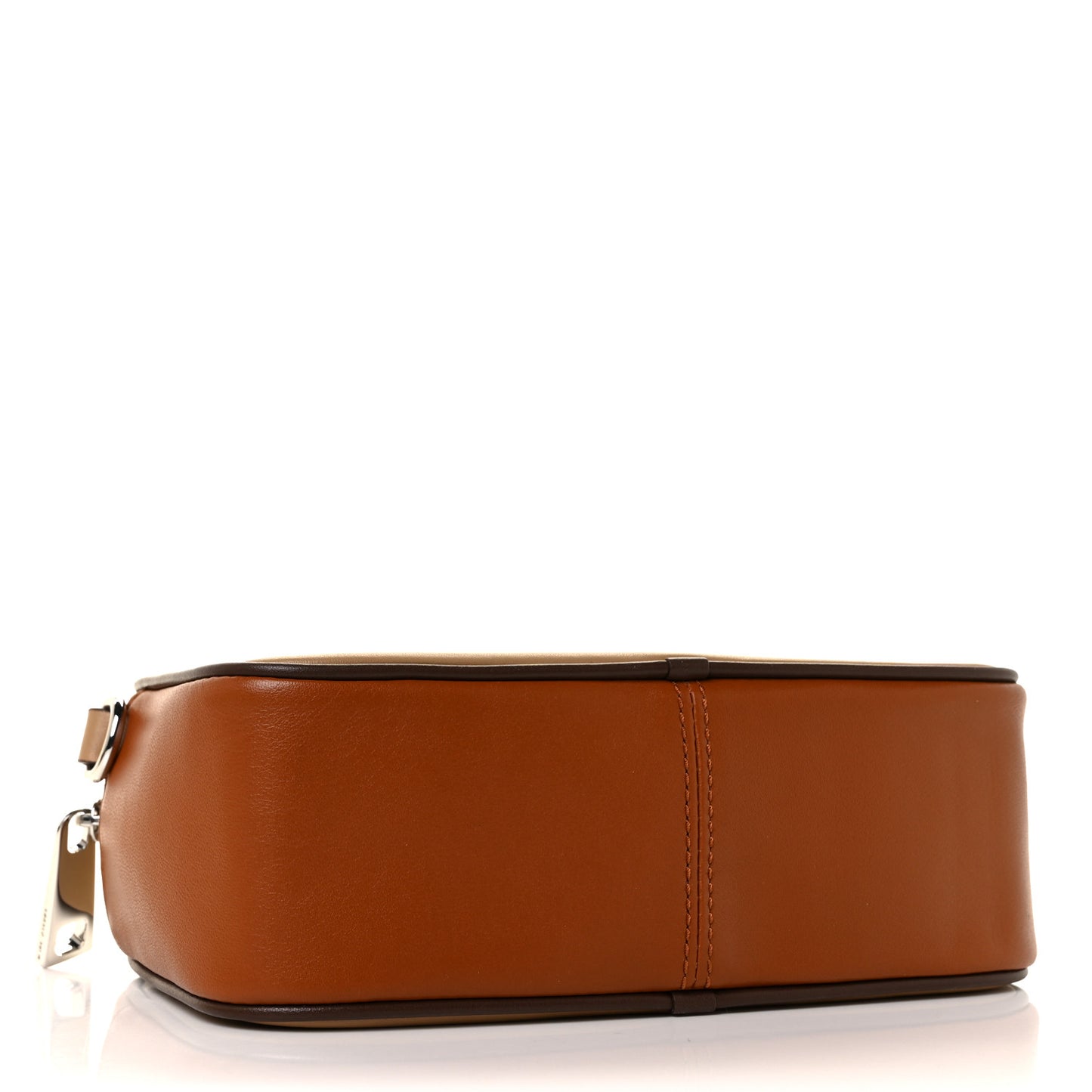 Calfskin Signet Flash Camera Bag Brown