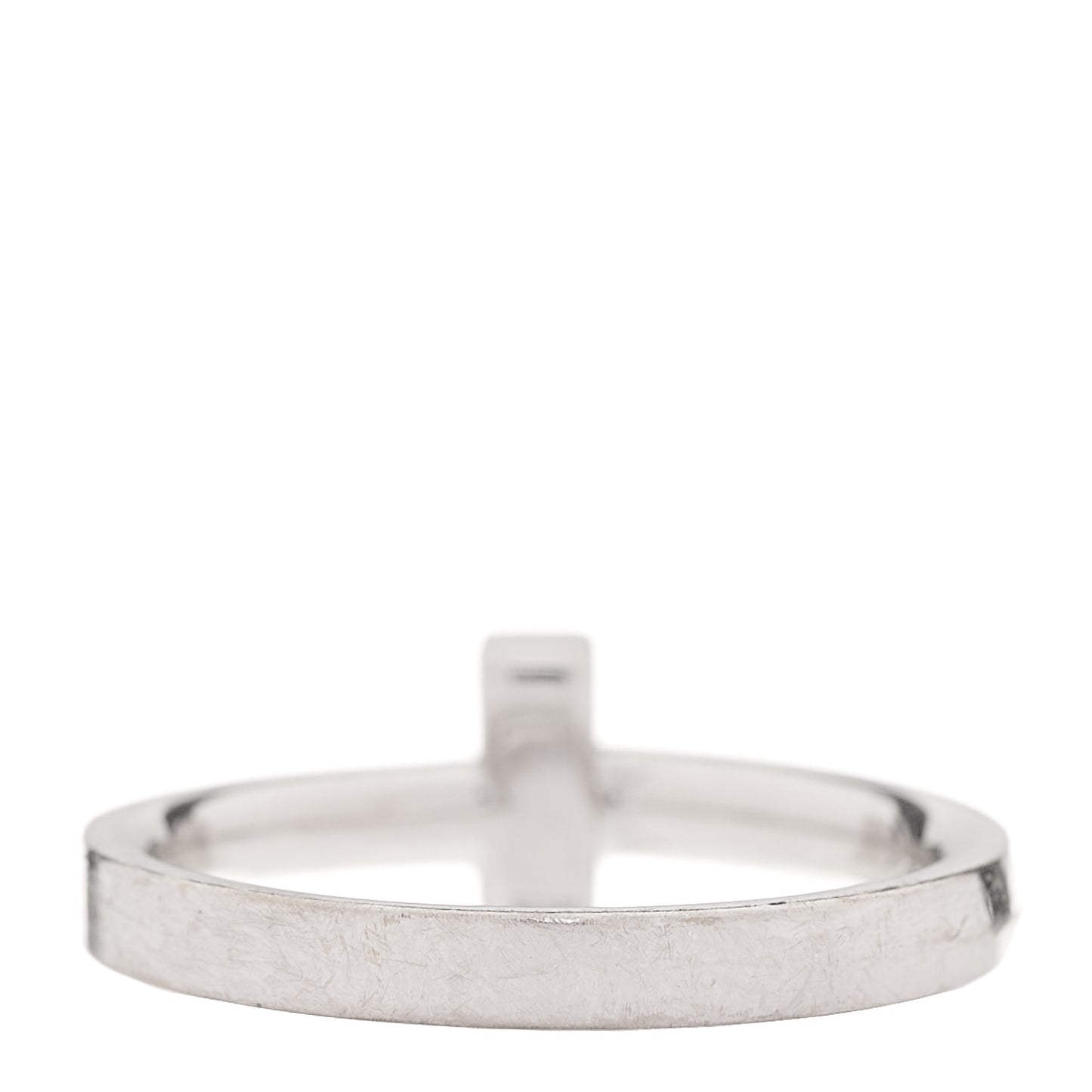 18K White Gold 2.5mm T T1 Ring 49 5