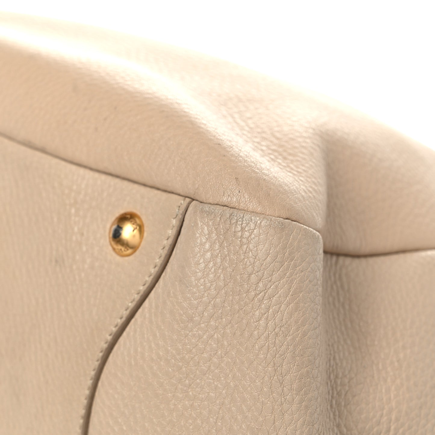Vitello Daino Side Pocket Hobo Sabbia