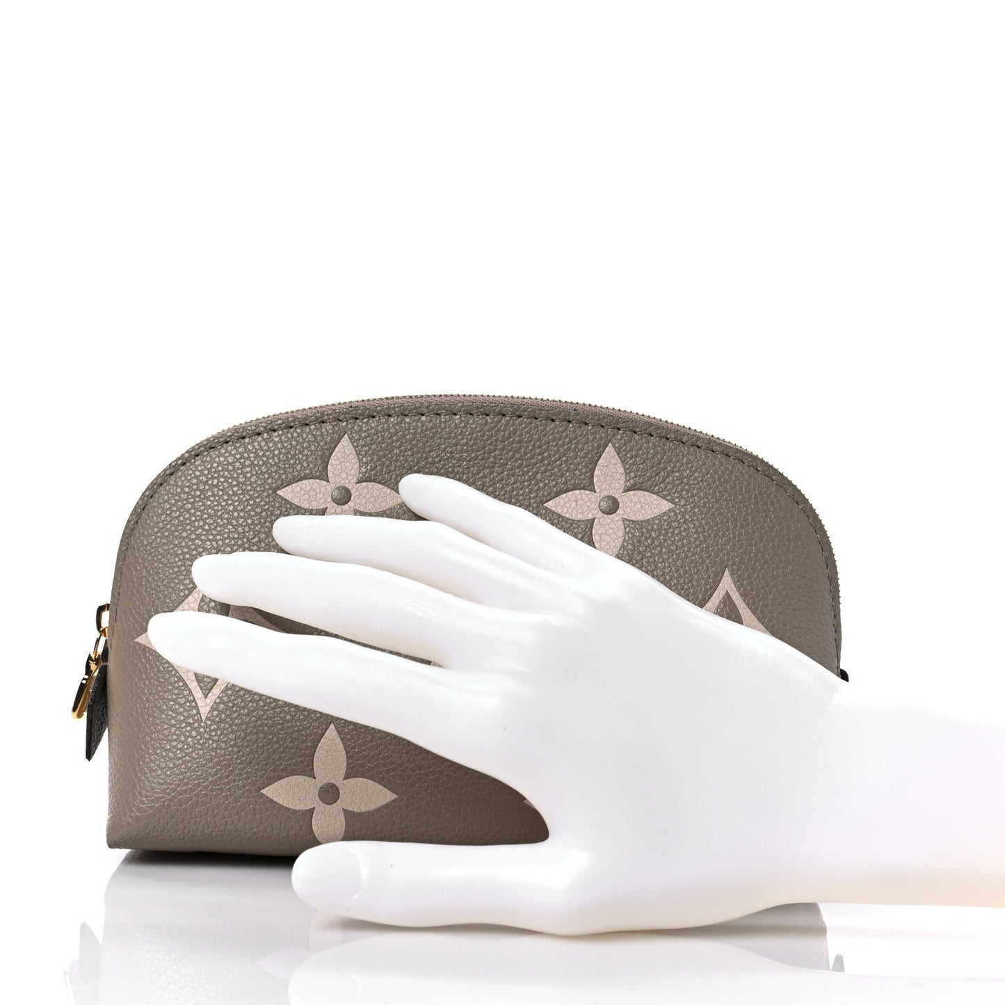 Empreinte Monogram Giant Cosmetic Pouch PM Tourterelle Crème