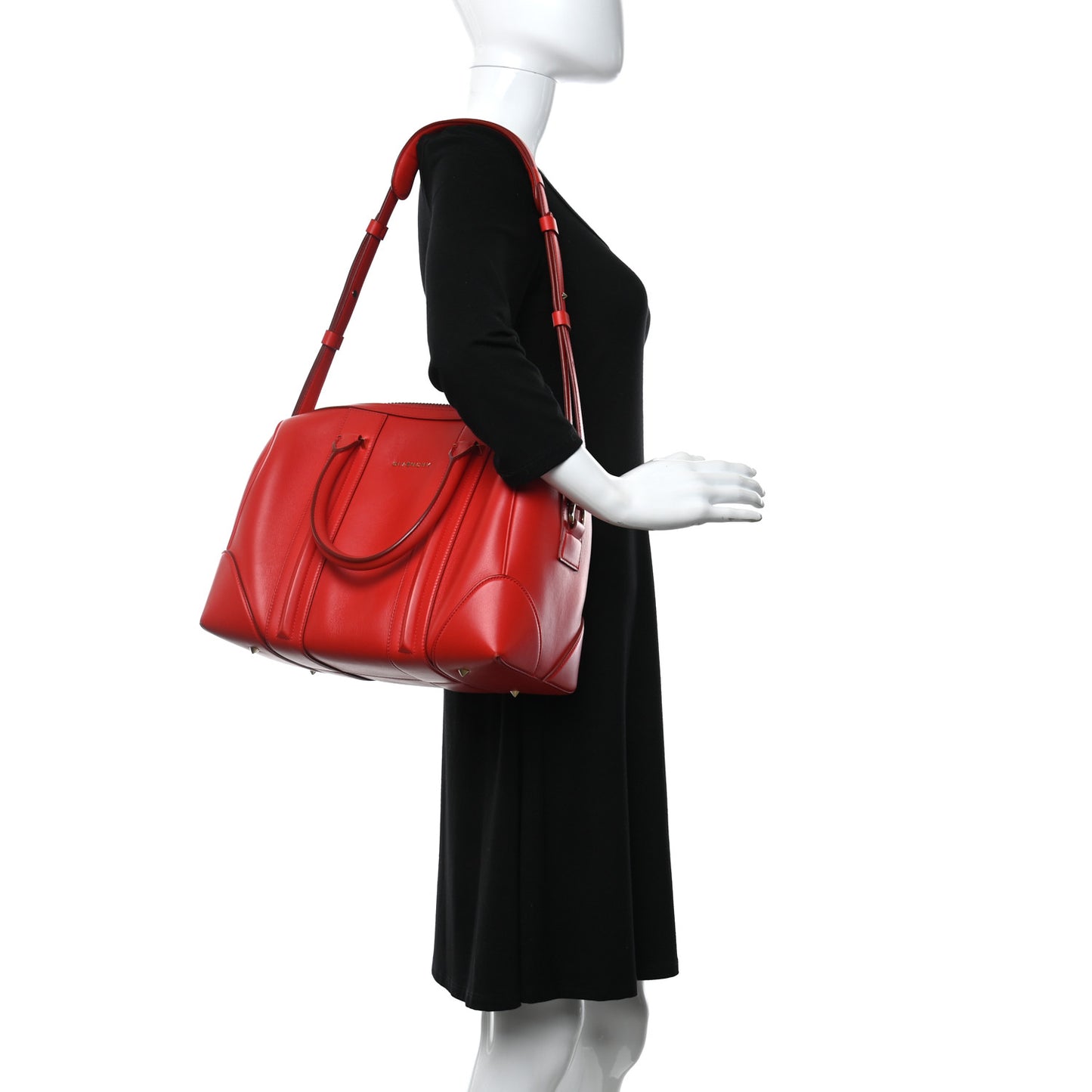 Calfskin Medium Lucrezia Red