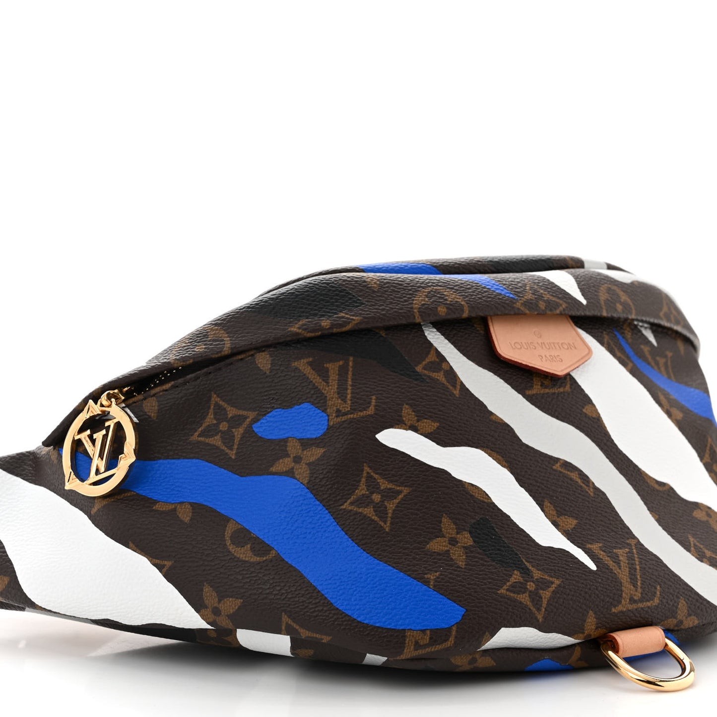 x LOL Monogram Bumbag Blue Silver