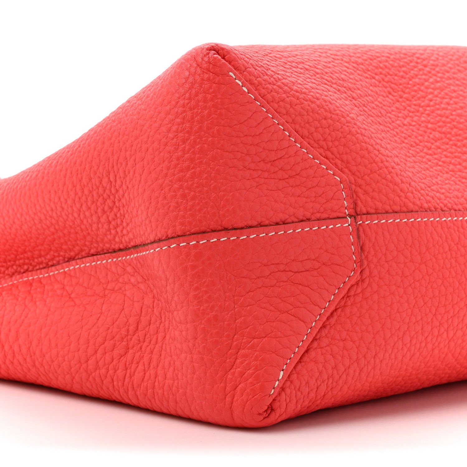 Hermes Taurillon Clemence Double Sens Reversible Tote 36 Rose Jaipur Bougainvillea 14 of 18