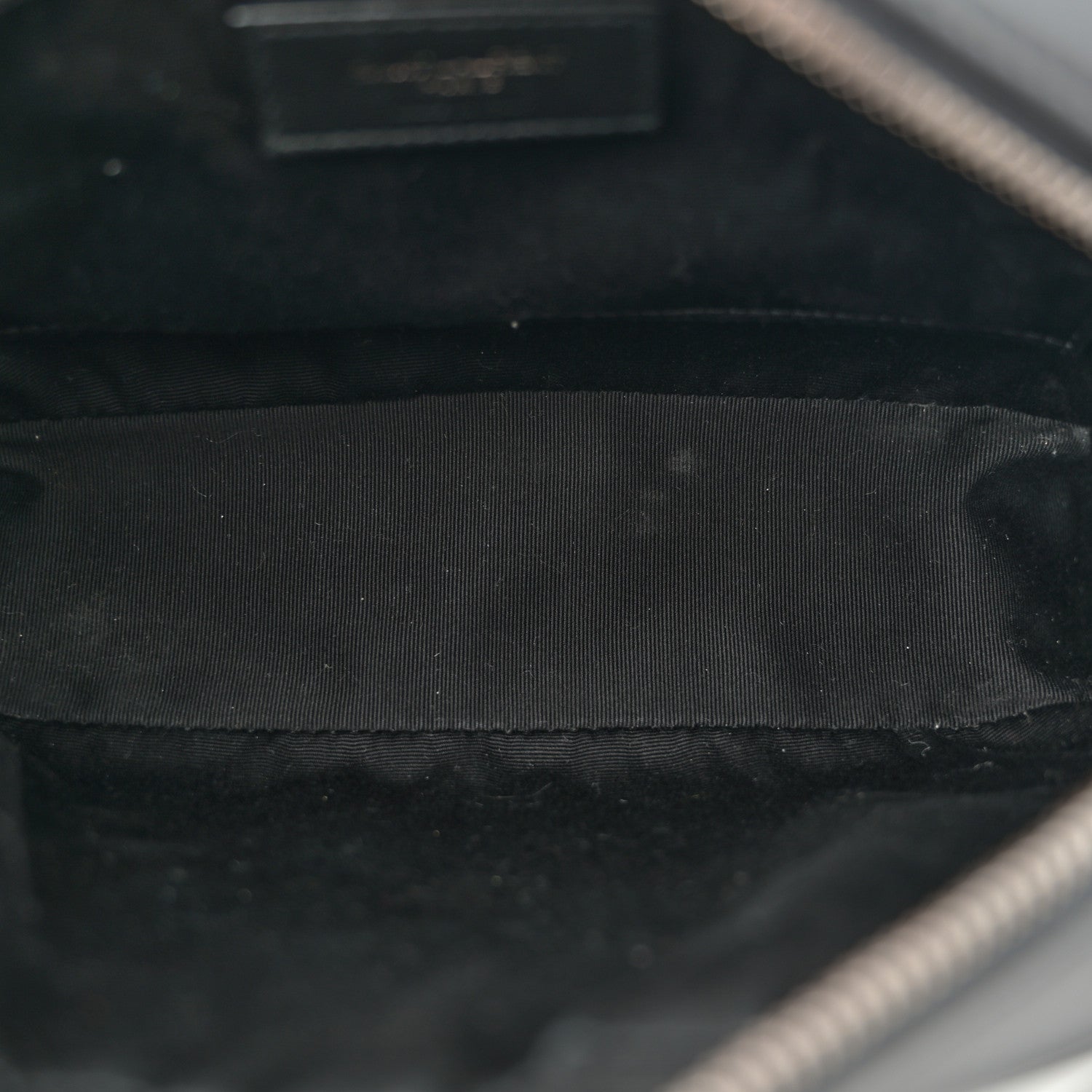 Saint Laurent Calfskin Matelasse Monogram Lou Camera Bag Black 5 of 15