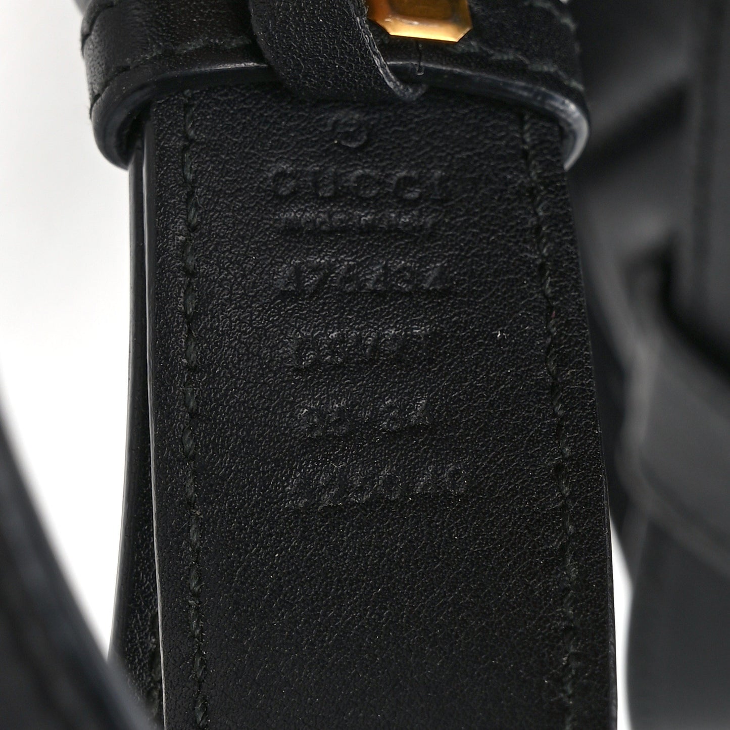 Calfskin Matelasse GG Marmont Belt Bag 85 34 Black