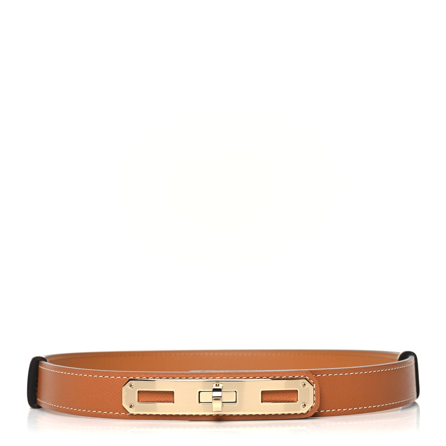 Madame Calfskin O'Kelly Belt Gold