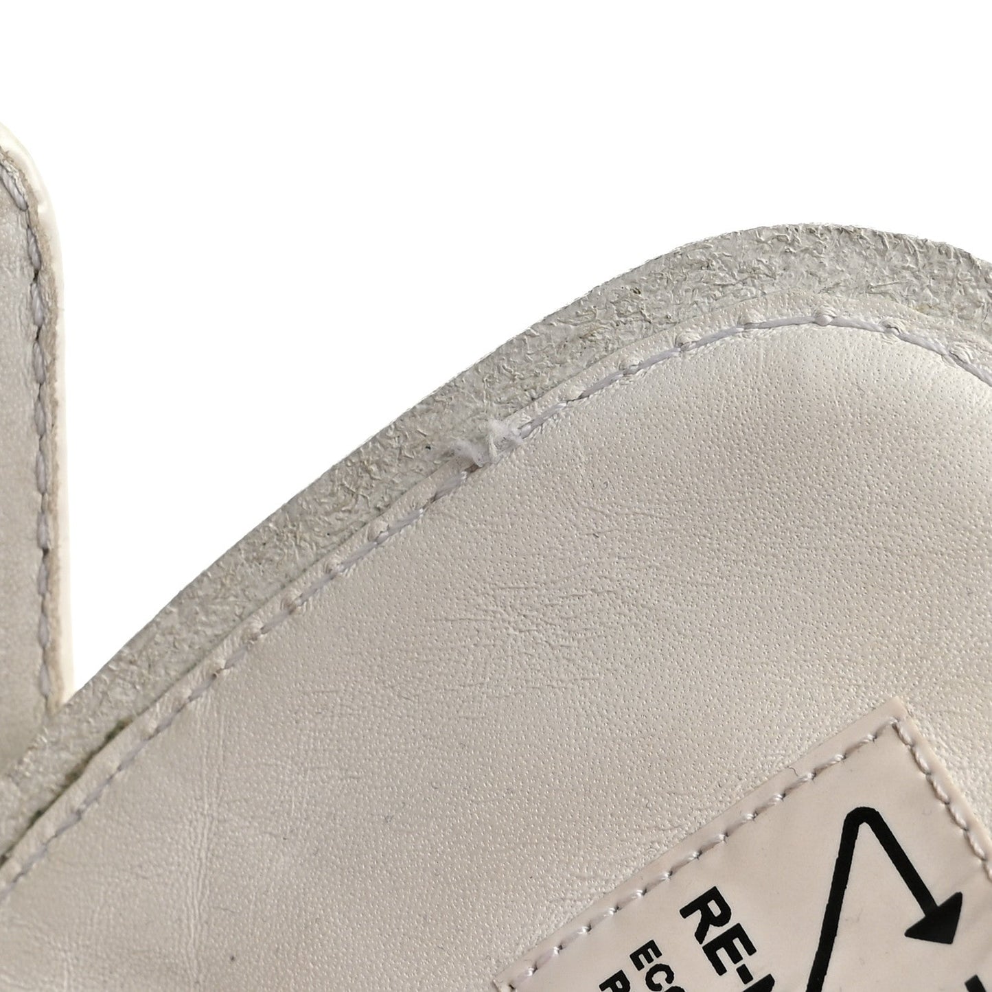 Spazzolato Rois Re-Nylon Metal Triangle Logo Monolith Pouch Pocket 55mm Boots 36 White