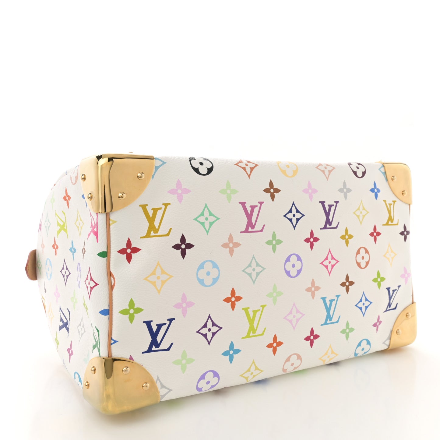 Monogram Multicolor Speedy 30 White