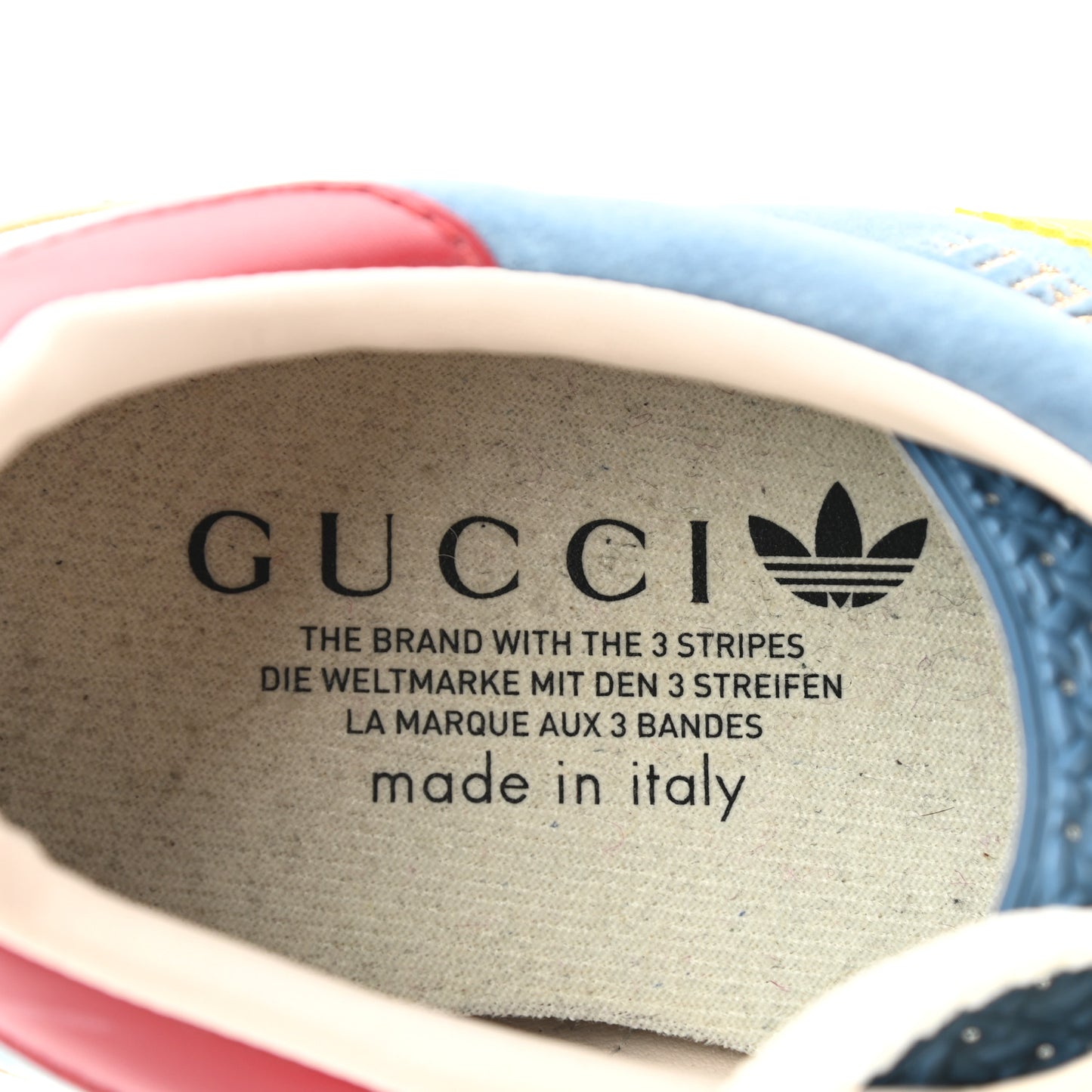 X ADIDAS Softy Velvet Suede Madeira Demetra Mens Gazelle Sneakers 9 Ice Blue Velvet Blue Smile Yellow