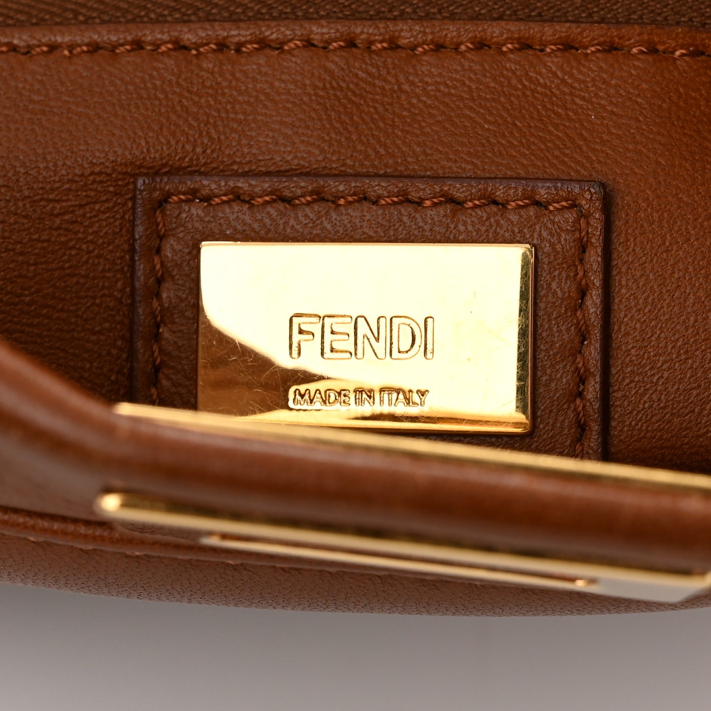 Nappa Mini Peekaboo Iconic Satchel Corteccia