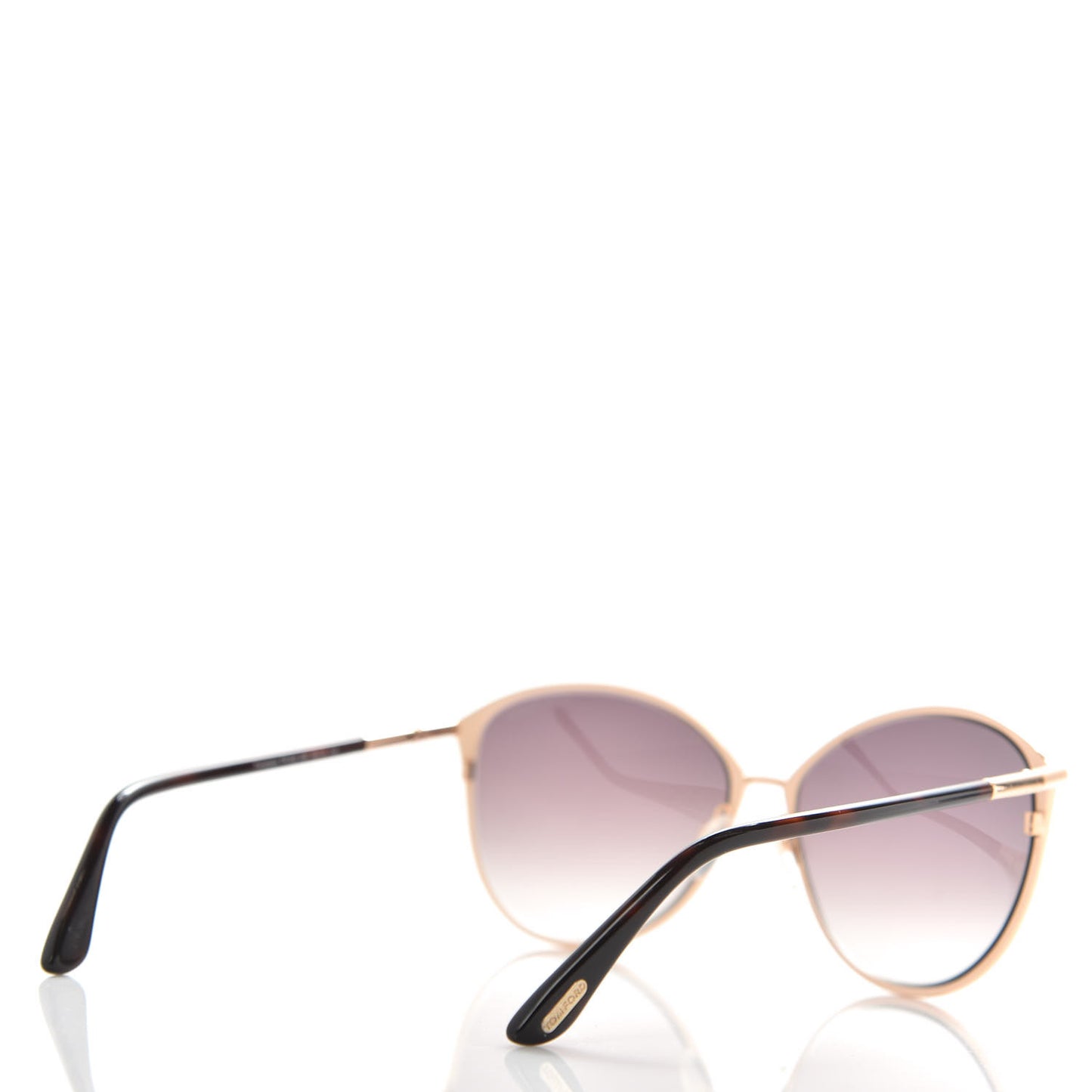Penelope Vintage Round Sunglasses TF320 Brown