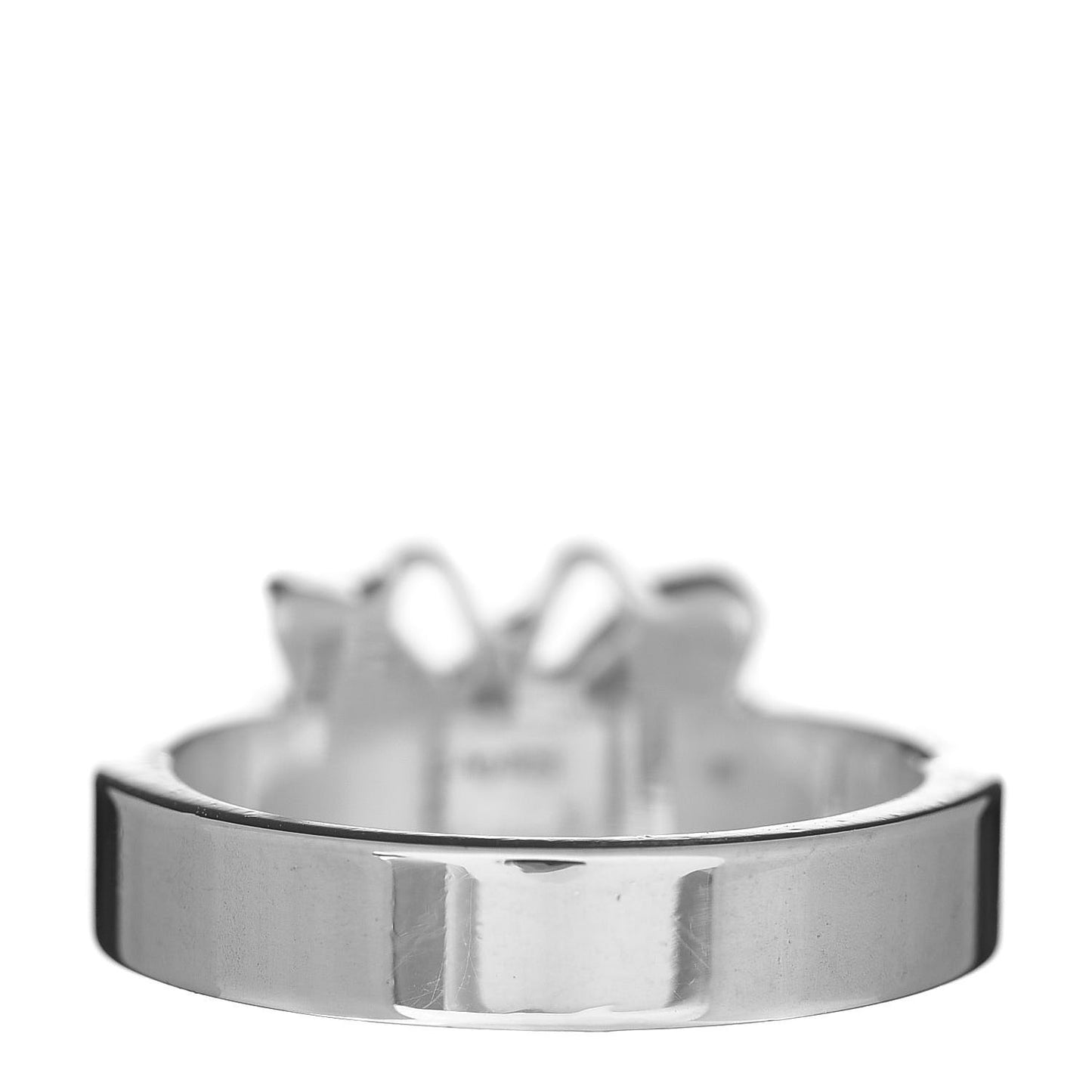 Sterling Silver Butterfly Band Ring 52 6