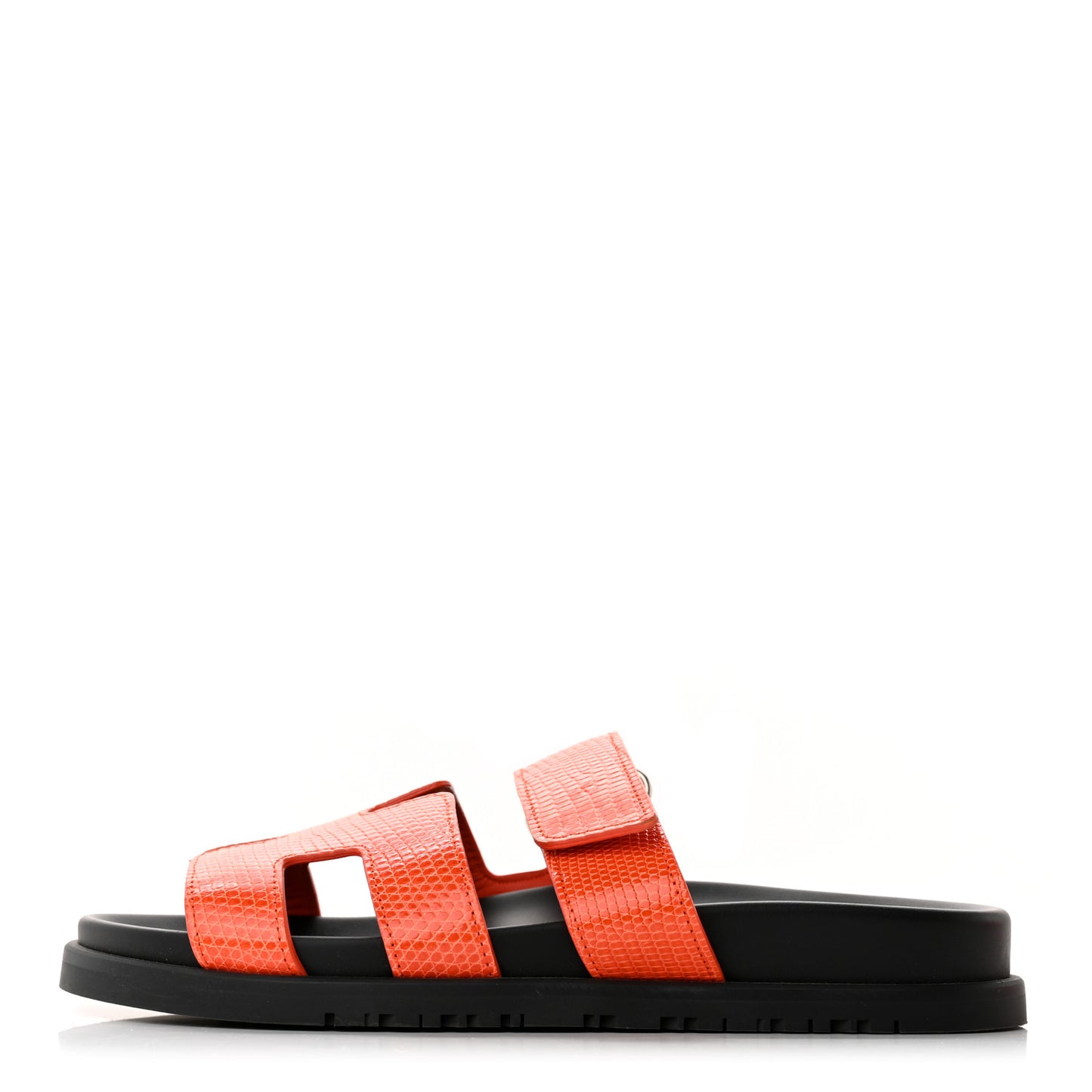 Lizard Womens Chypre Sandals 36 Orange Synthetique