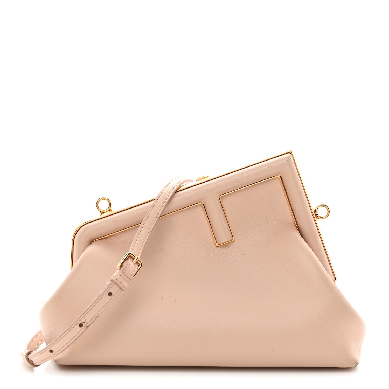Fendi Shiny Nappa Small Fendi First Poudre 1904785 – FASHIONPHILE