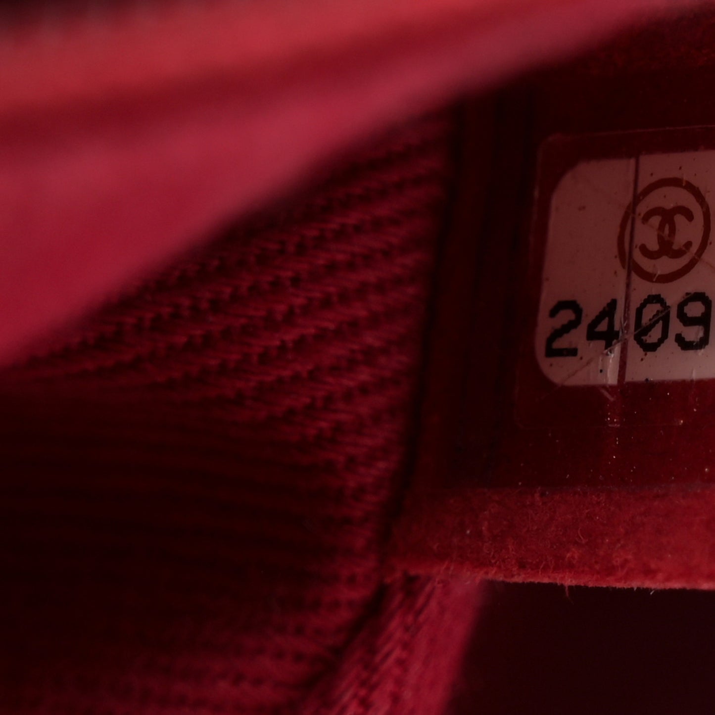 Lambskin Quilted Messenger Bag Red