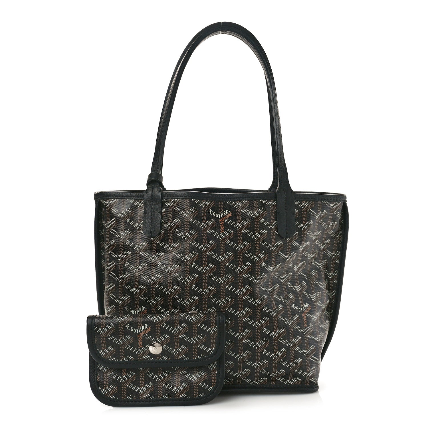 Goyard Goyardine Reversible Mini Anjou Black 3 of 9