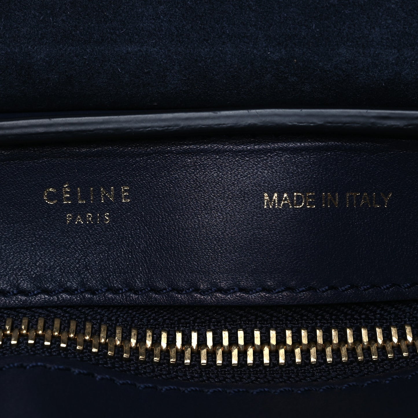 Smooth Calfskin Suede Medium Tri-Color Trapeze Midnight