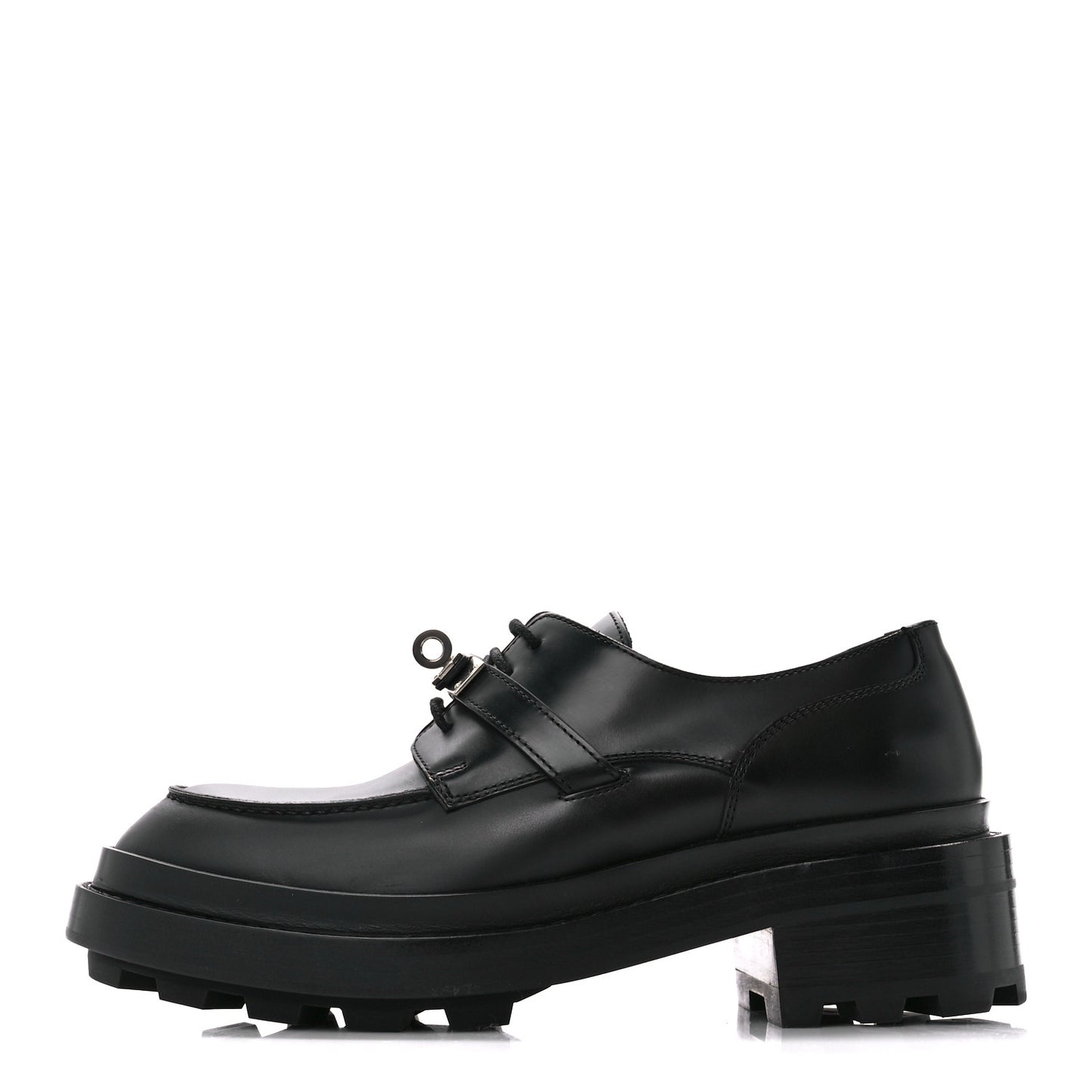 Glossed Calfskin First Oxford 37 Black
